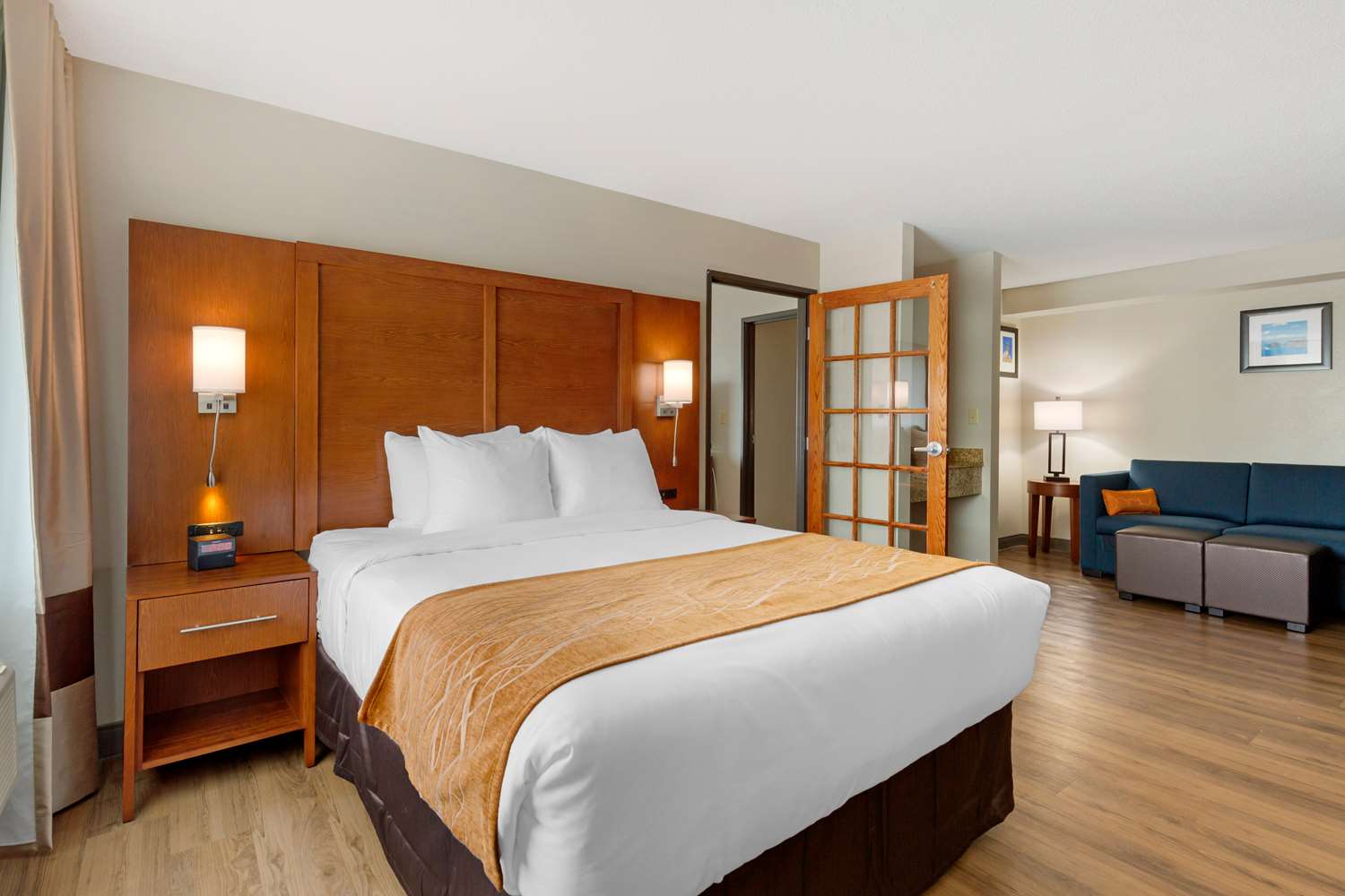 جناح بسرير كينج وسرير كوين، Comfort Inn & Suites Milford DE 4/7