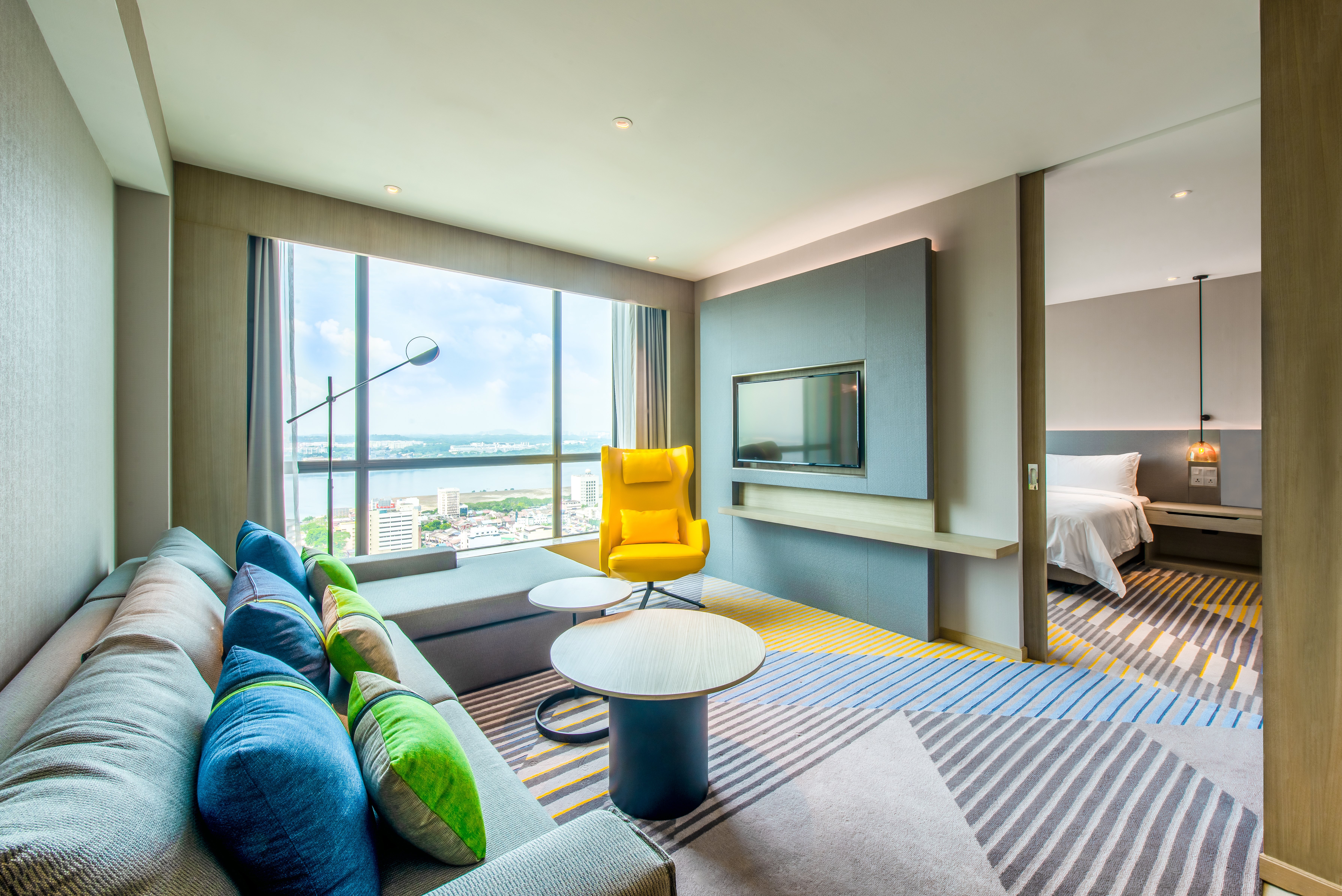 Sky, Suite, King Bed