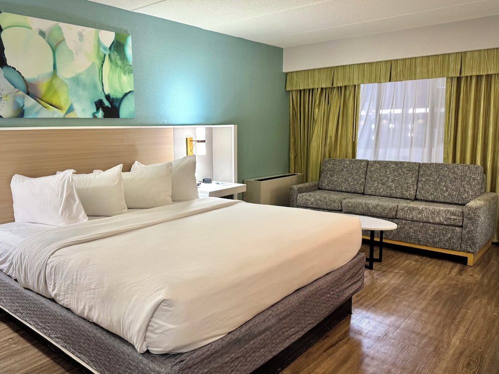 Tower, King Bed, Sofa