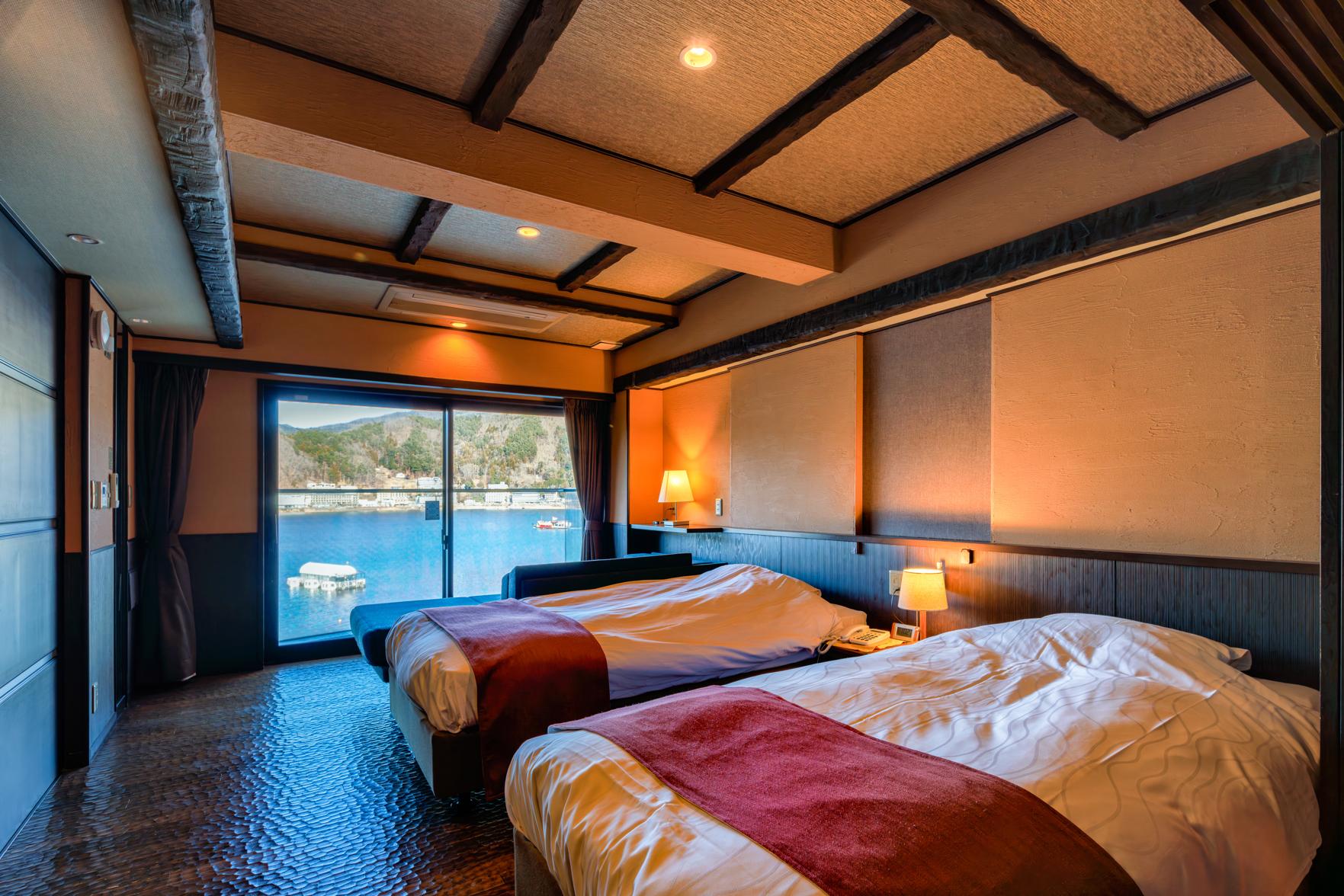 Interior, Comfort, Lake View, Indoor Spring Bath, East Wing
