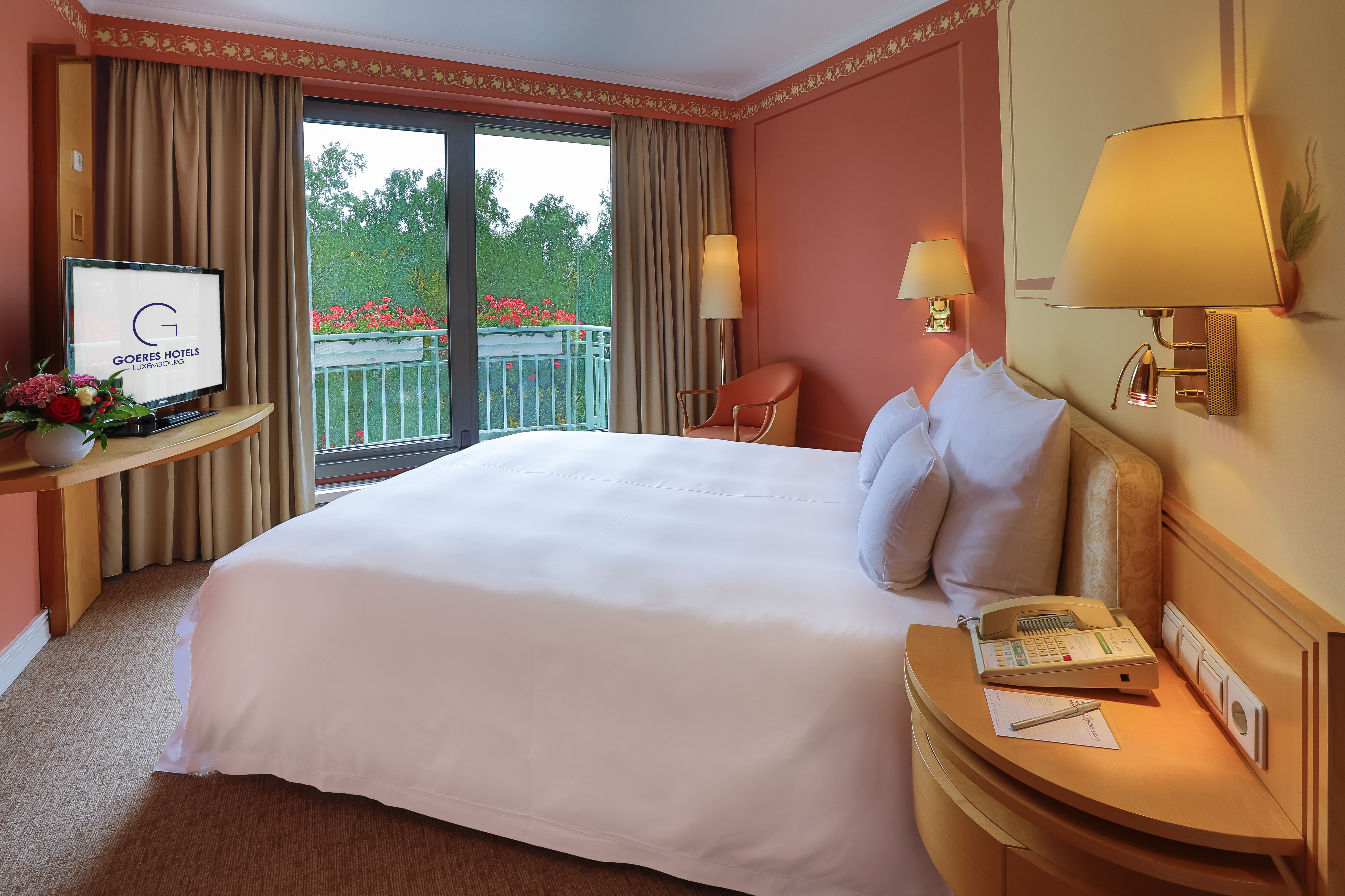 Room at Hotel Parc Belair, WorldHotels Distinctive, LUXEMBOURG