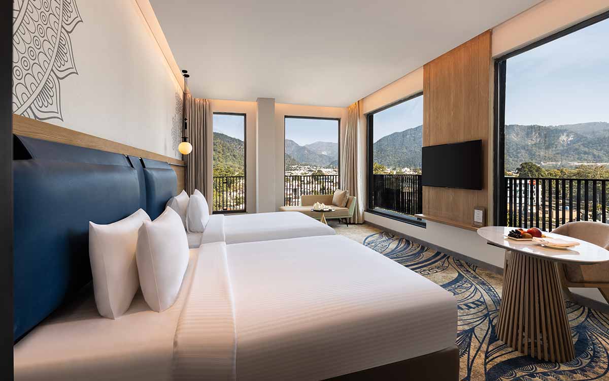 Club, Twin Beds, Outdoor Lounge