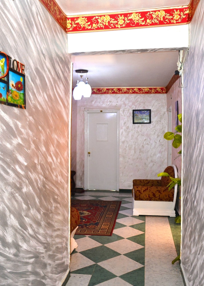 Lobby at City Hostel, CAIRO
