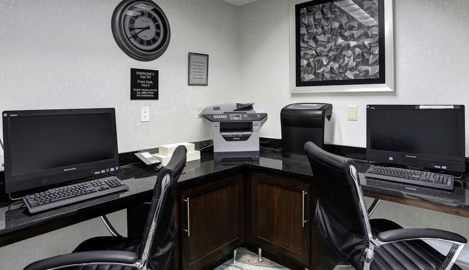 work area