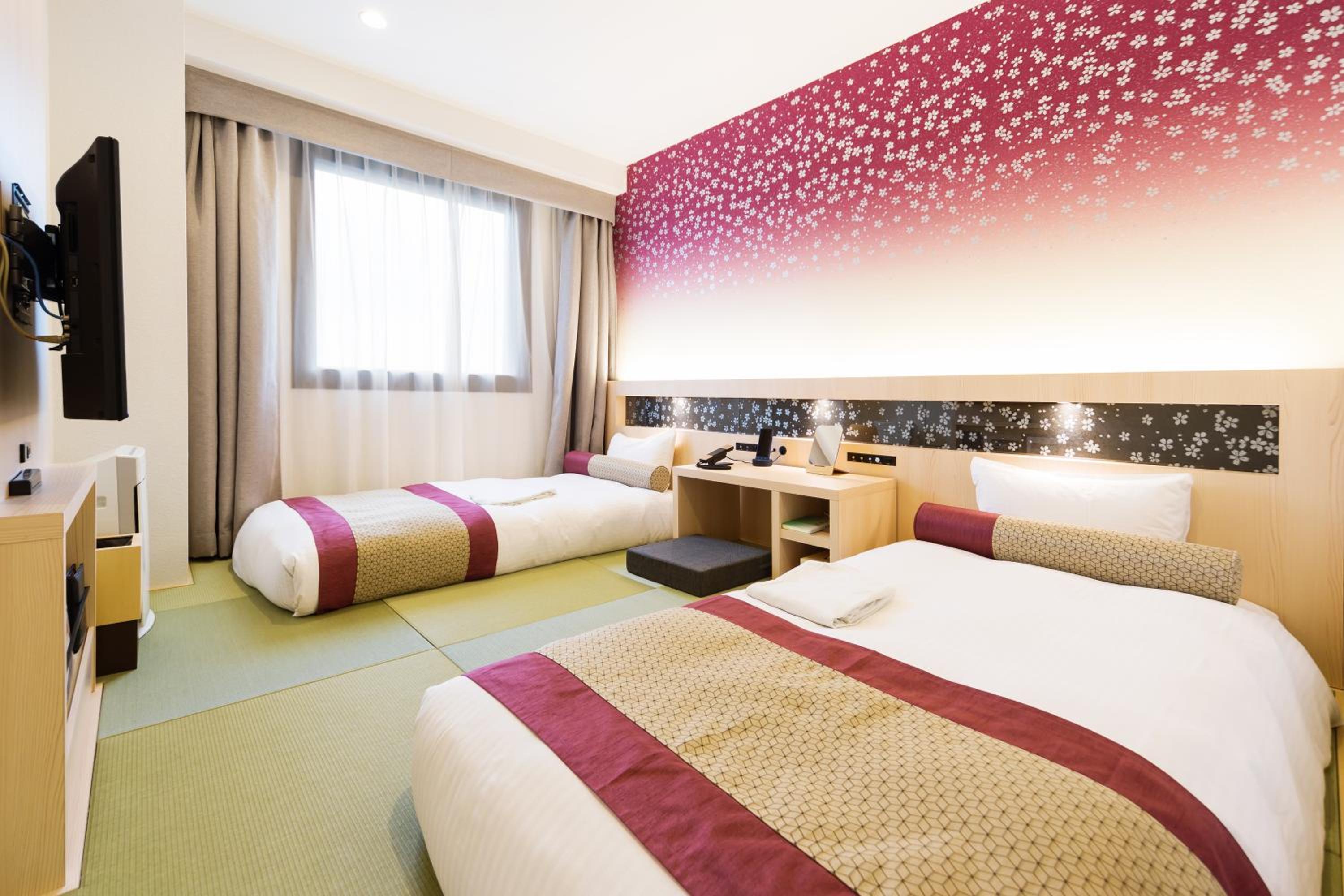 Renovated, Sakura, Twin Beds