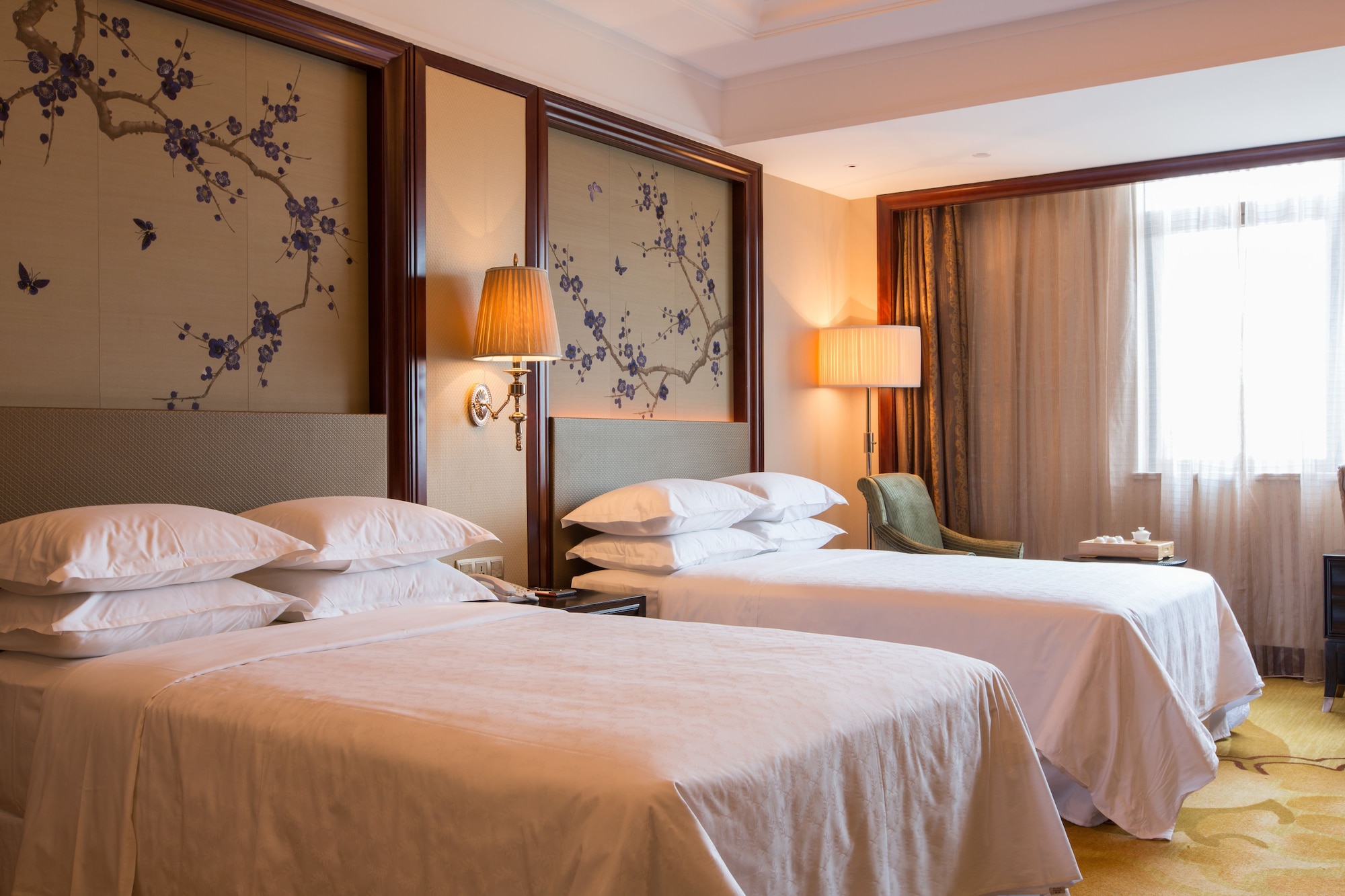 Executive, 2 Double Beds, Sea View, Lounge Access