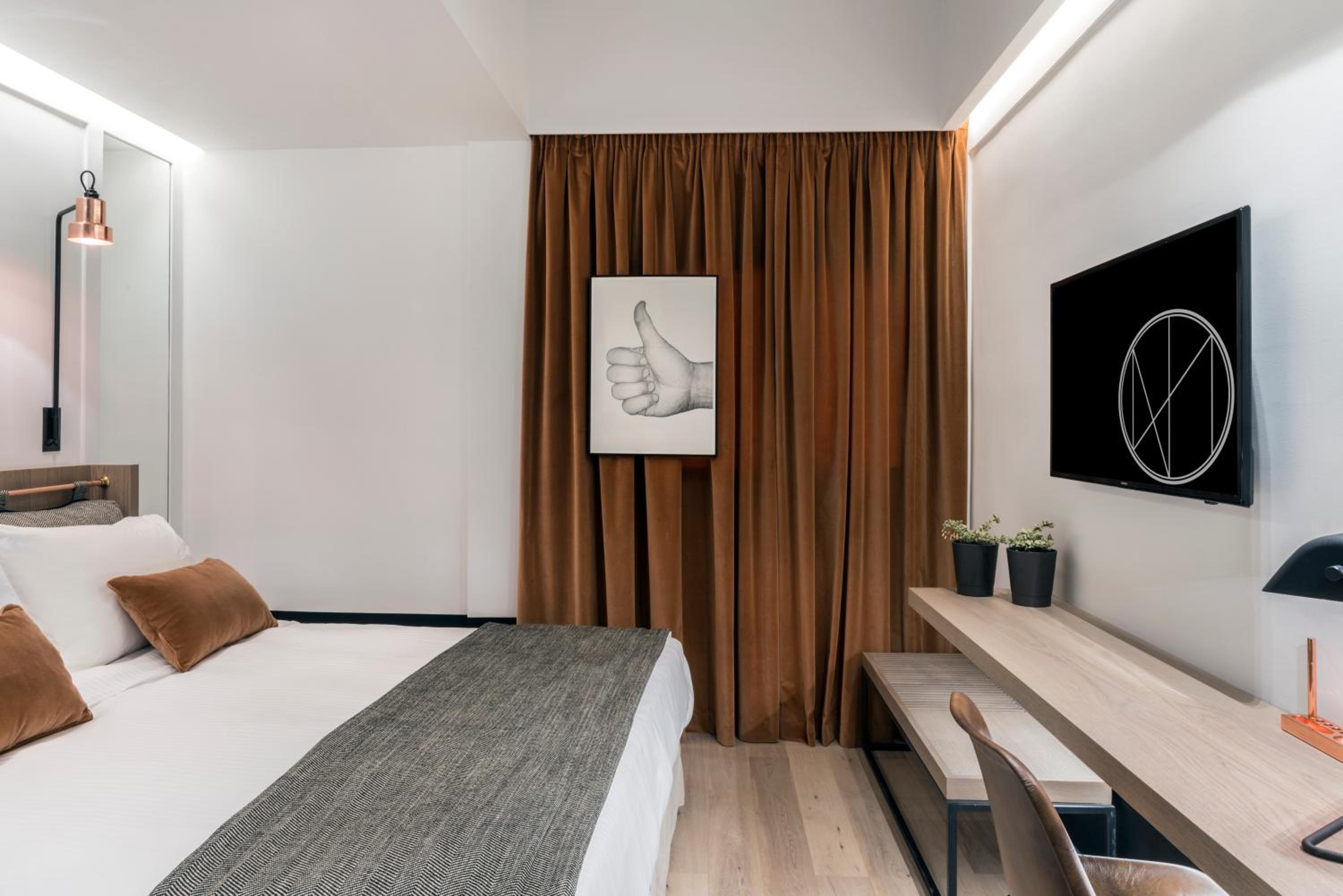 Inner, Urban, Double or Twin Bed