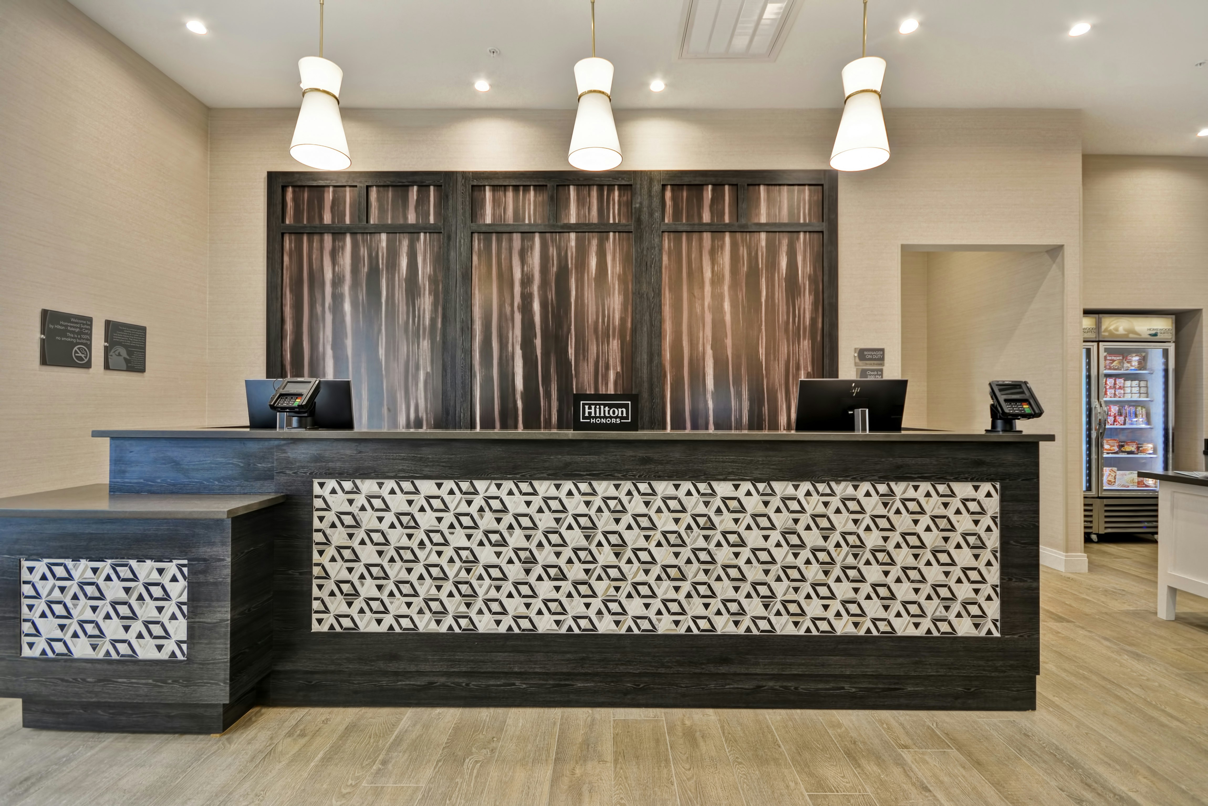 Lobby at HOMEWOOD SUITES BY HILTON RALEIGH CARY I-40, CARY - NC