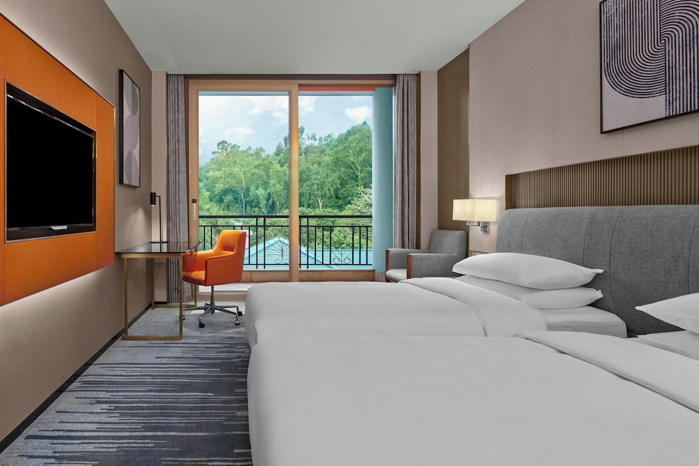 Mountain, Deluxe, Twin Beds
