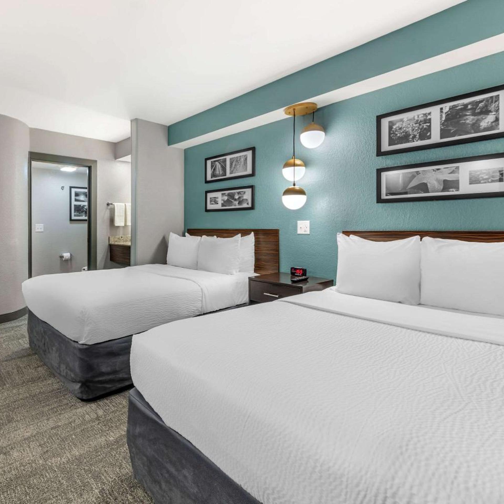 غرفة بسرير مزدوج، Sleep Inn Miami Airport 3/10