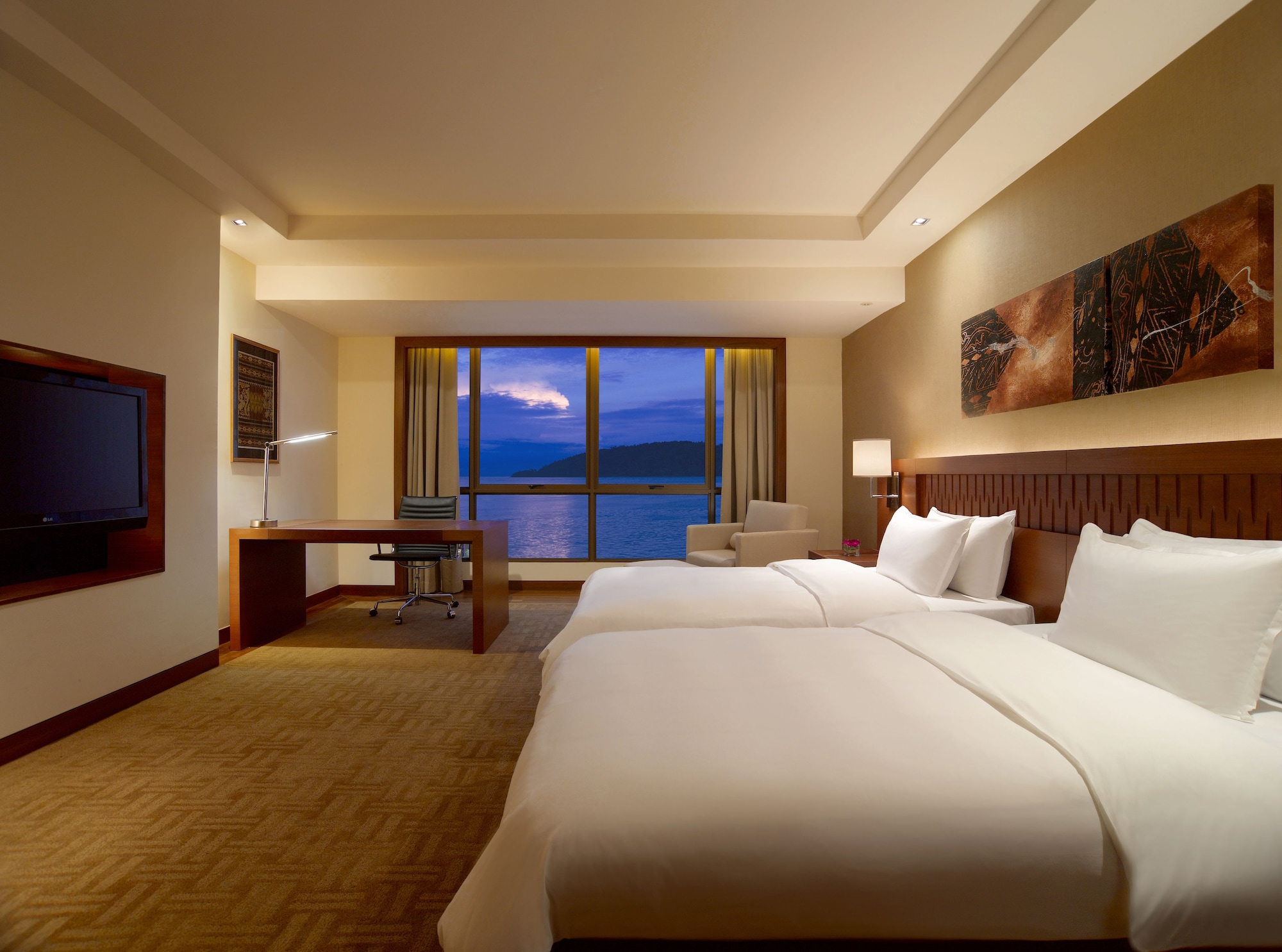ROOM, TWIN BEDS, SEA VIEW
