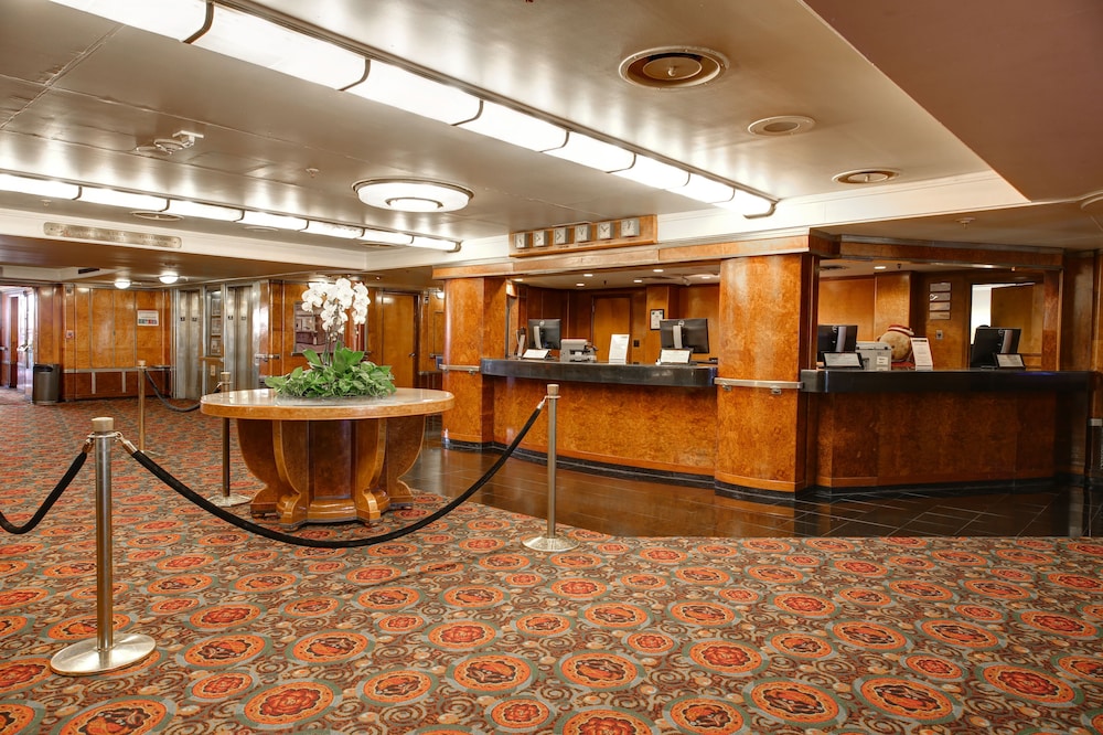 Lobby at The Queen Mary, LONG BEACH - CA