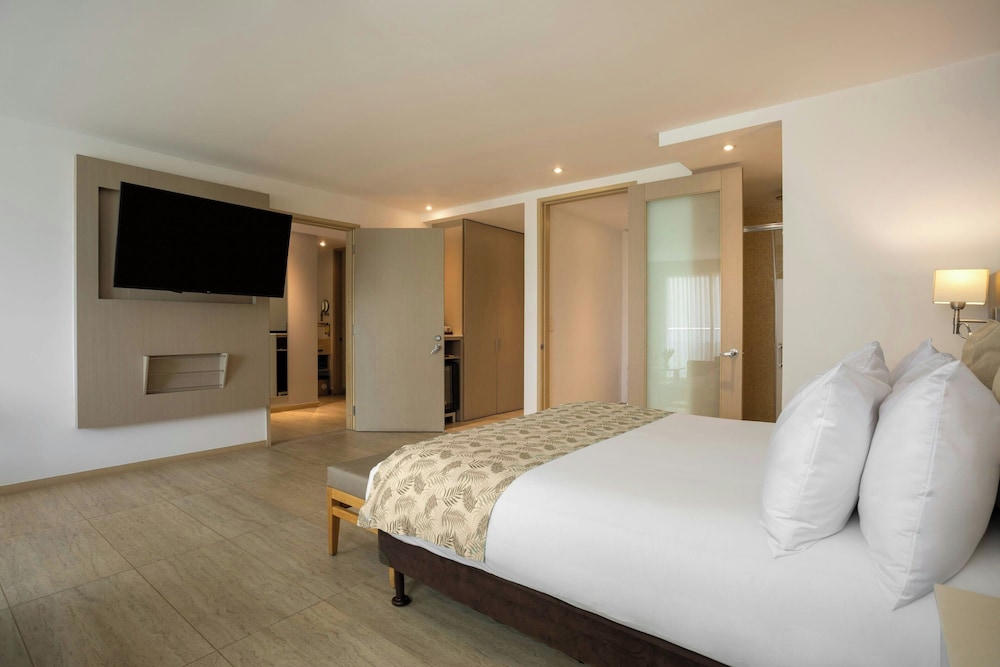 غرفة ديلوكس بسرير كوين، Mercure Santa Marta Emile 4/10