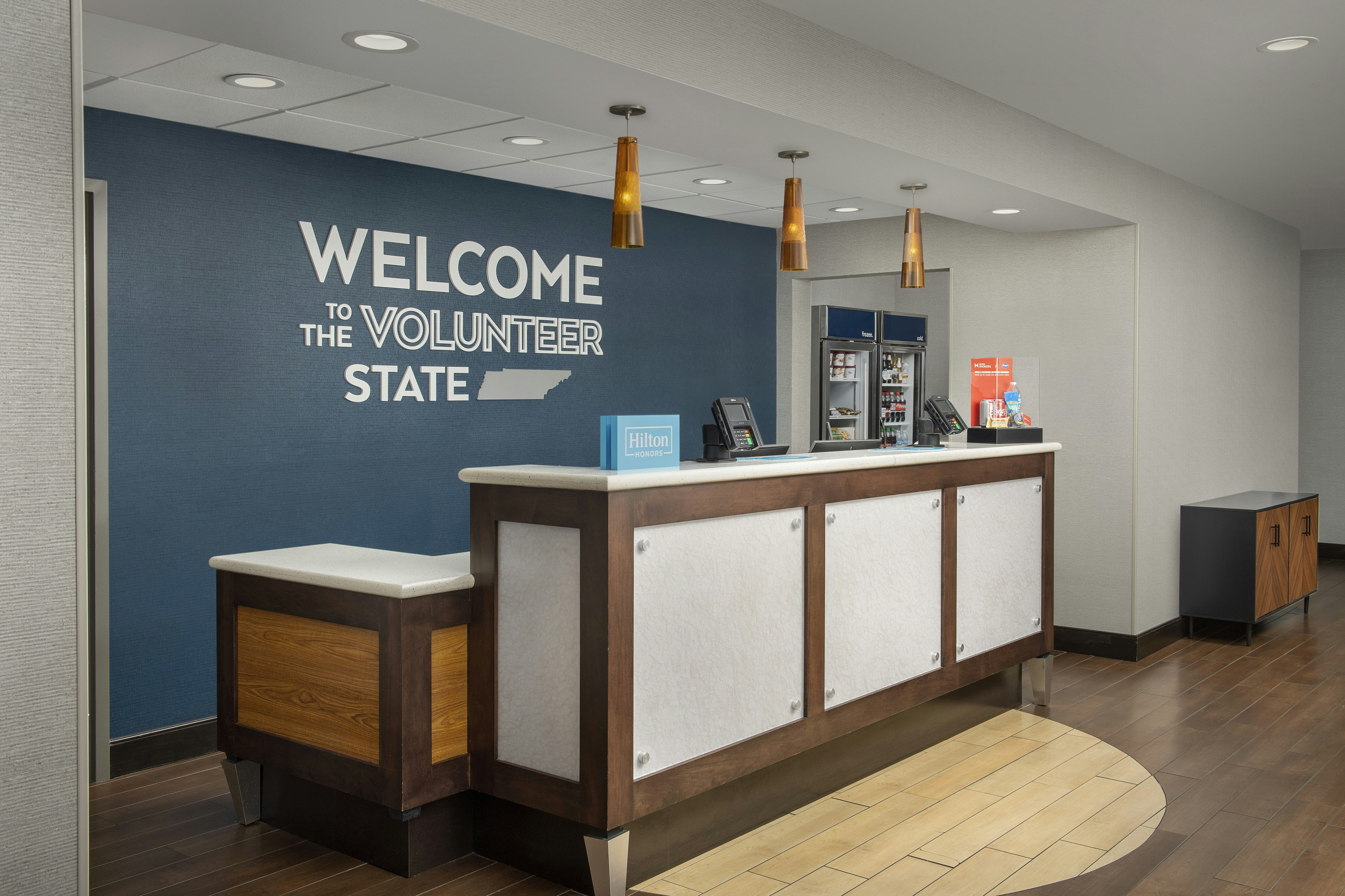 Lobby at Hampton Inn Knoxville/Clinton I-75, CLINTON - TN
