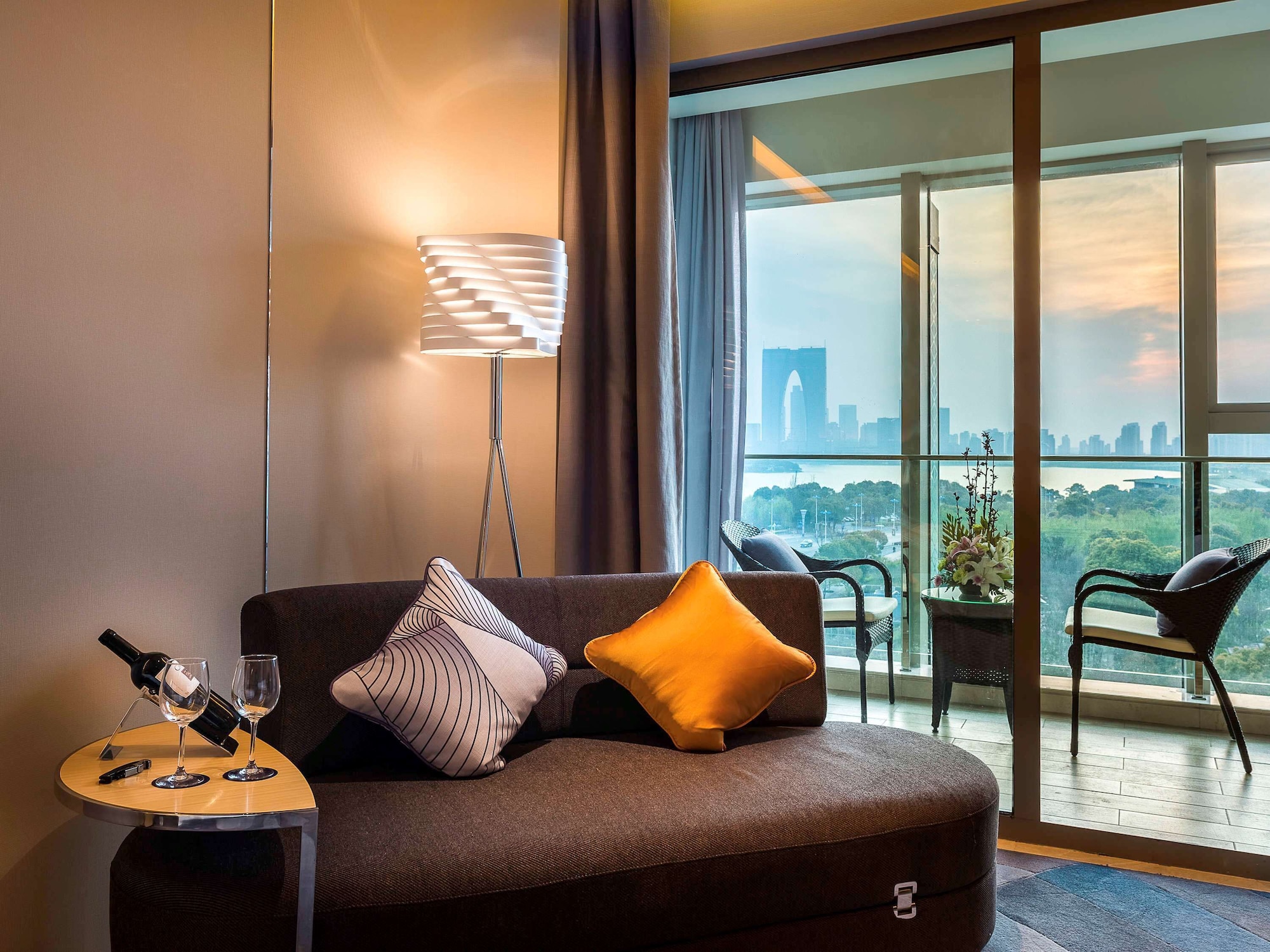غرفة بريميير بسريرين منفصلين، Novotel Suzhou Sip 3/6
