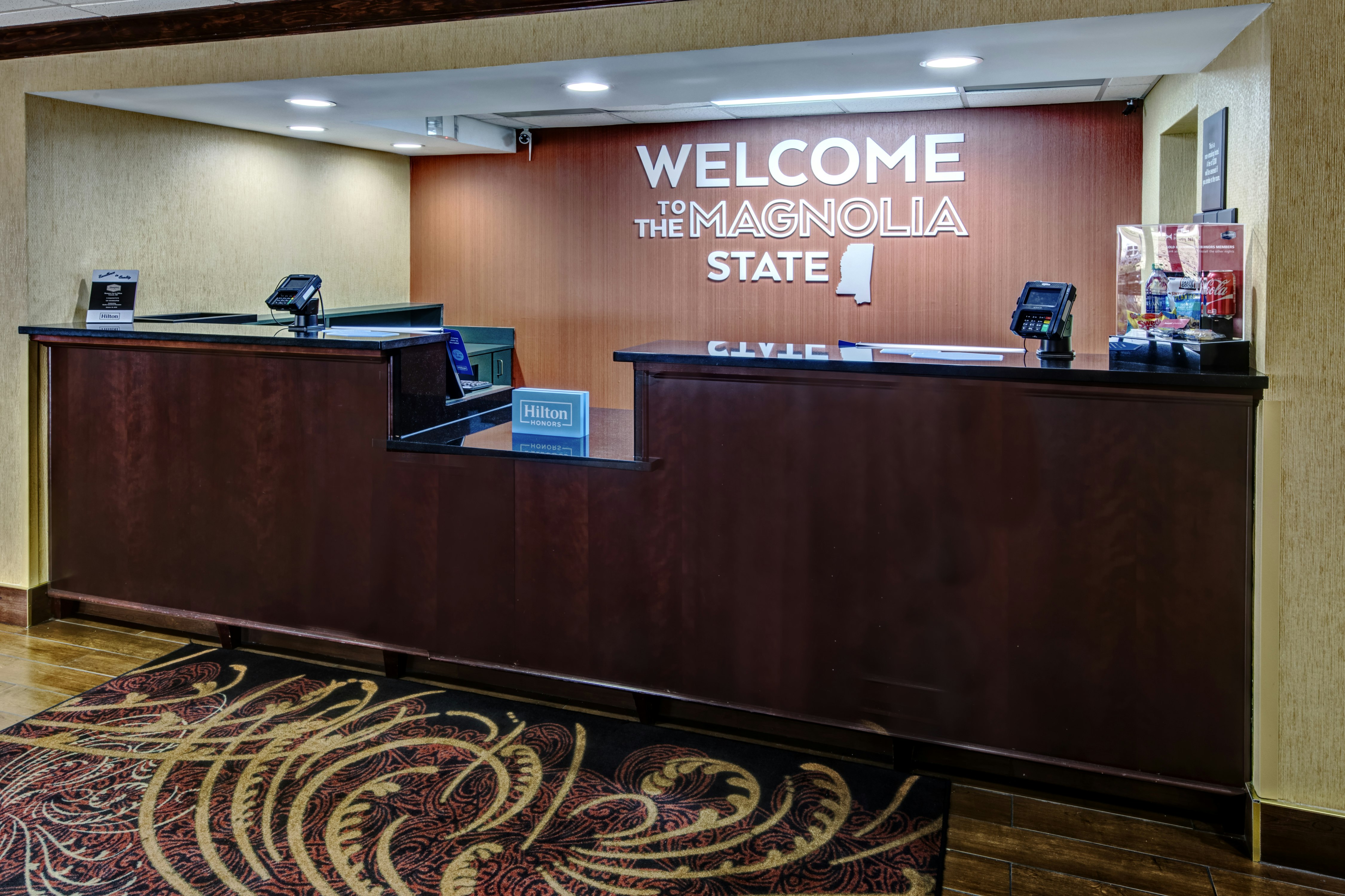 Lobby at Hampton Inn Corinth, CORINTH - MS