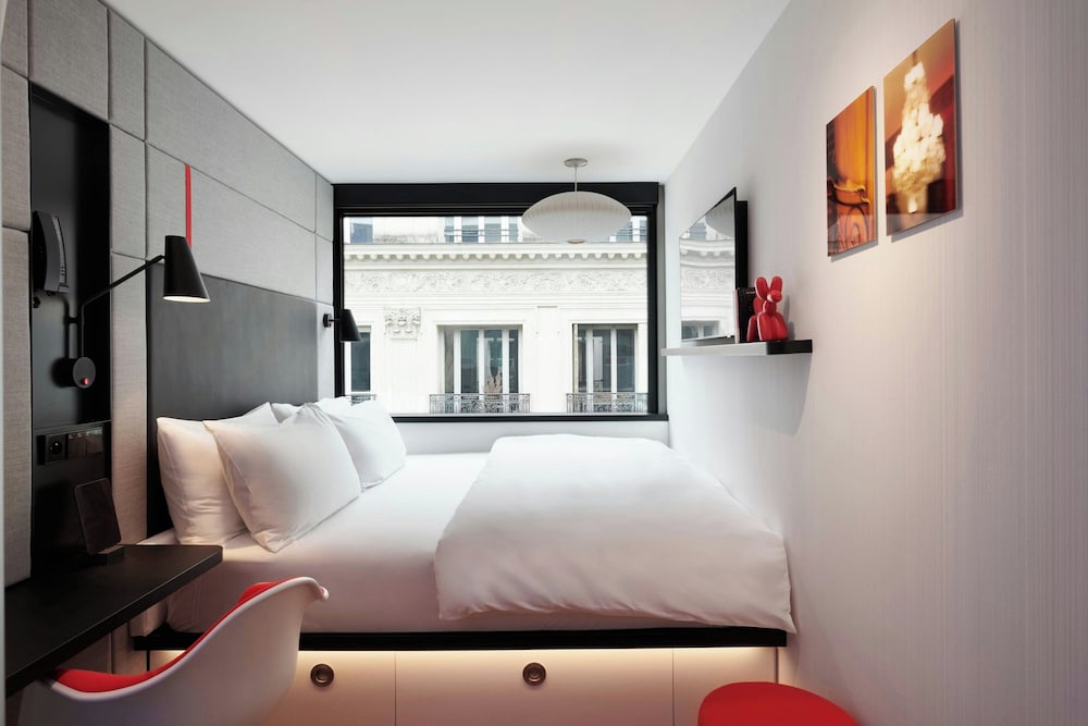 غرفة بسرير كينج، CitizenM Paris Opera 2/10