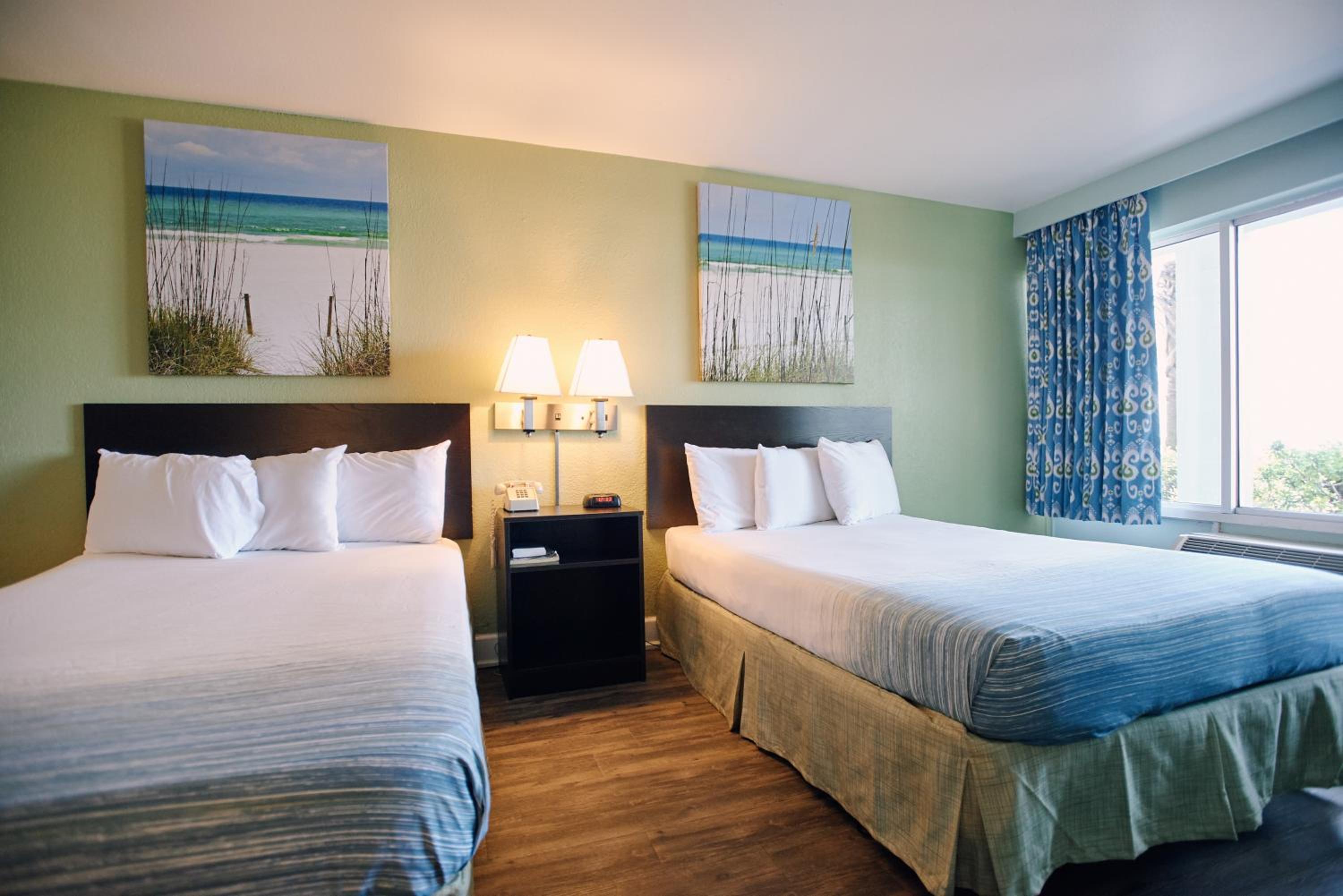 Room, 2 Double Beds, Hotel View