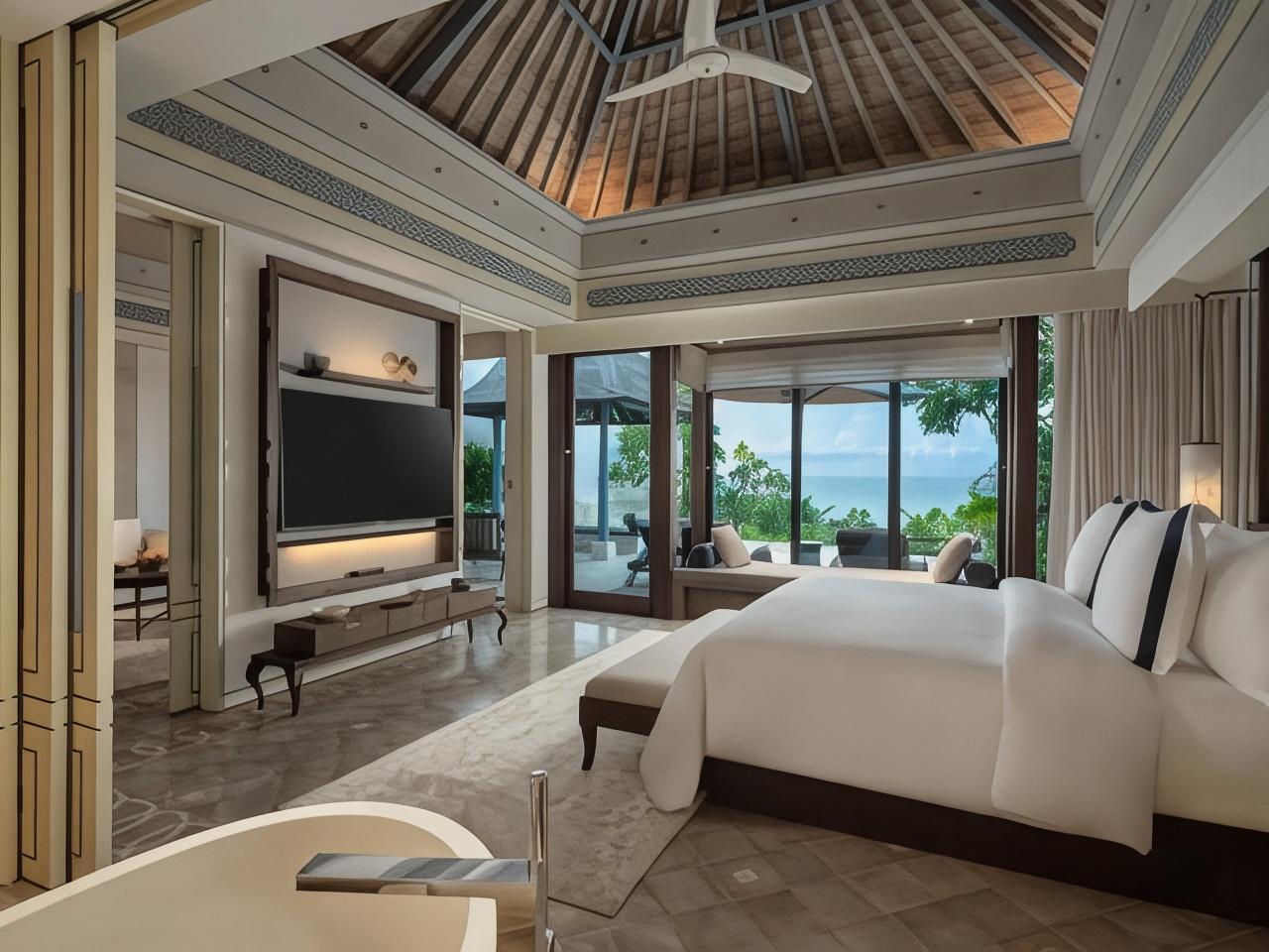 Ocean Villa, Panoramic, King Bed, Private Pool