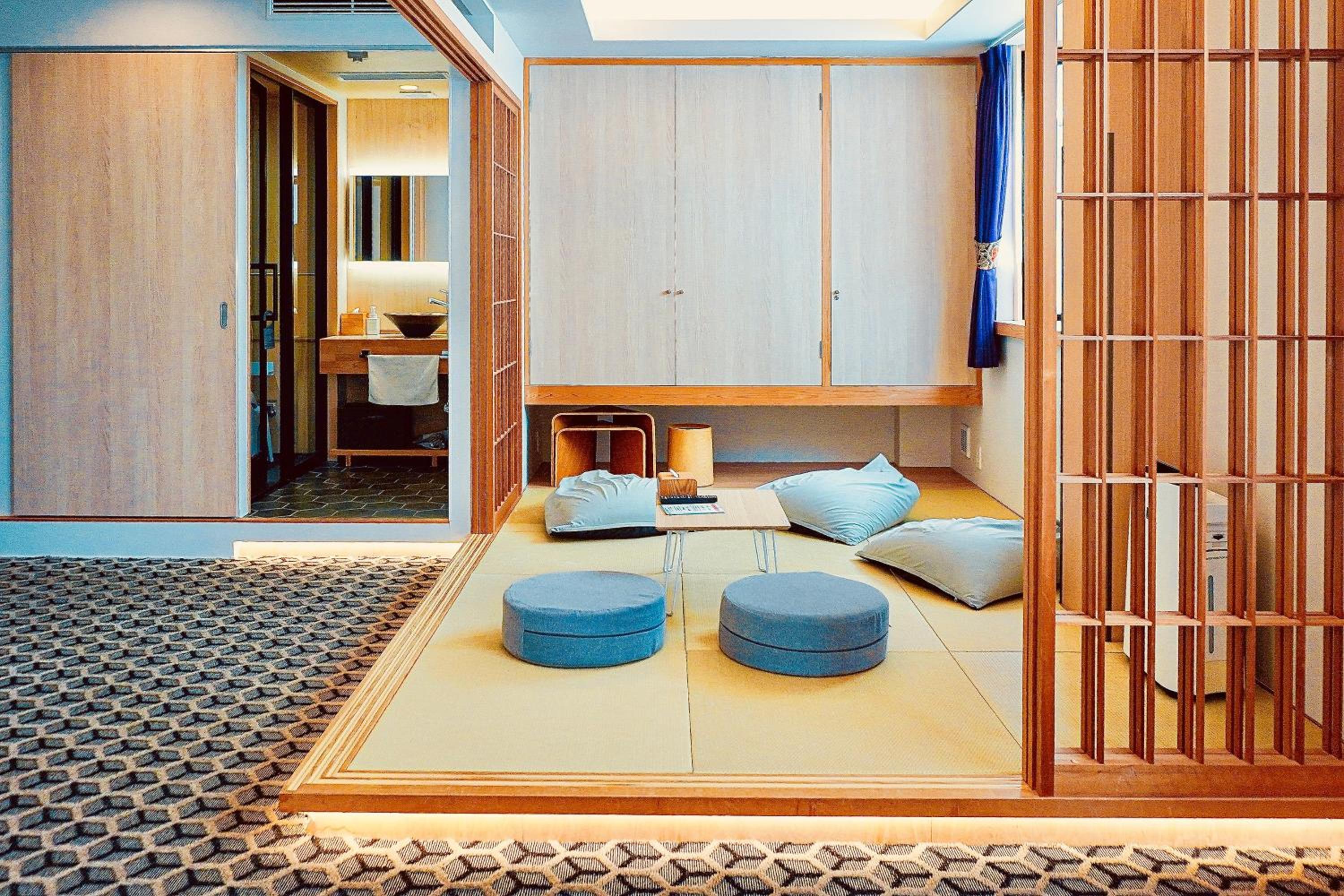غرفة عائلية بسرير مزدوج أو سريرين منفصلين بحوض استحمام، Hotel Imagine Kyoto 2/2