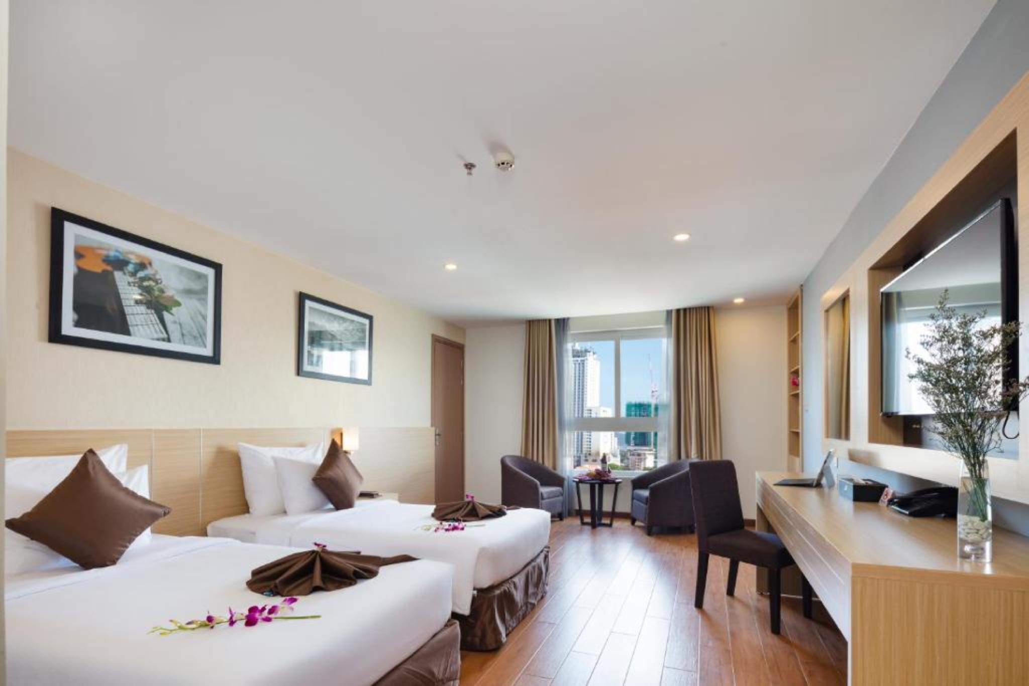 City, Deluxe, Double and Twin Beds