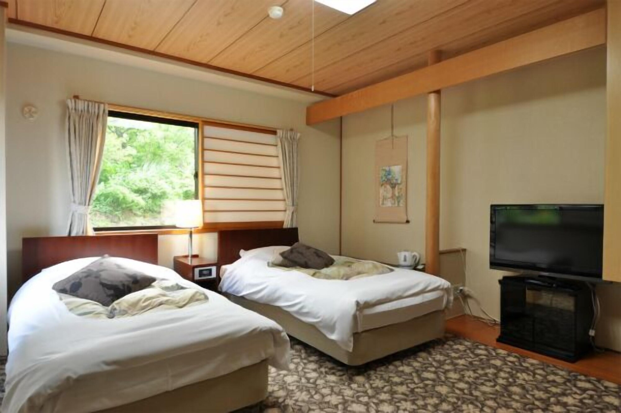 غرفة بسريرين منفصلين، Hakuba Yamano Hotel 2/2