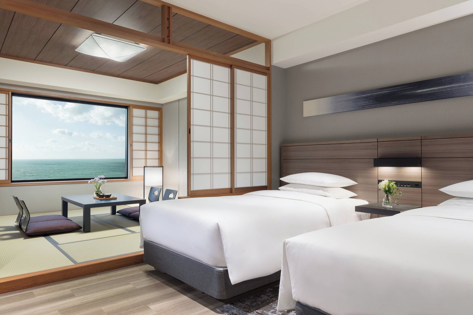 Japanese Western, Double or Twin Bed, Garden View, Nanki-Shirahama Marriott Hotel 4/5