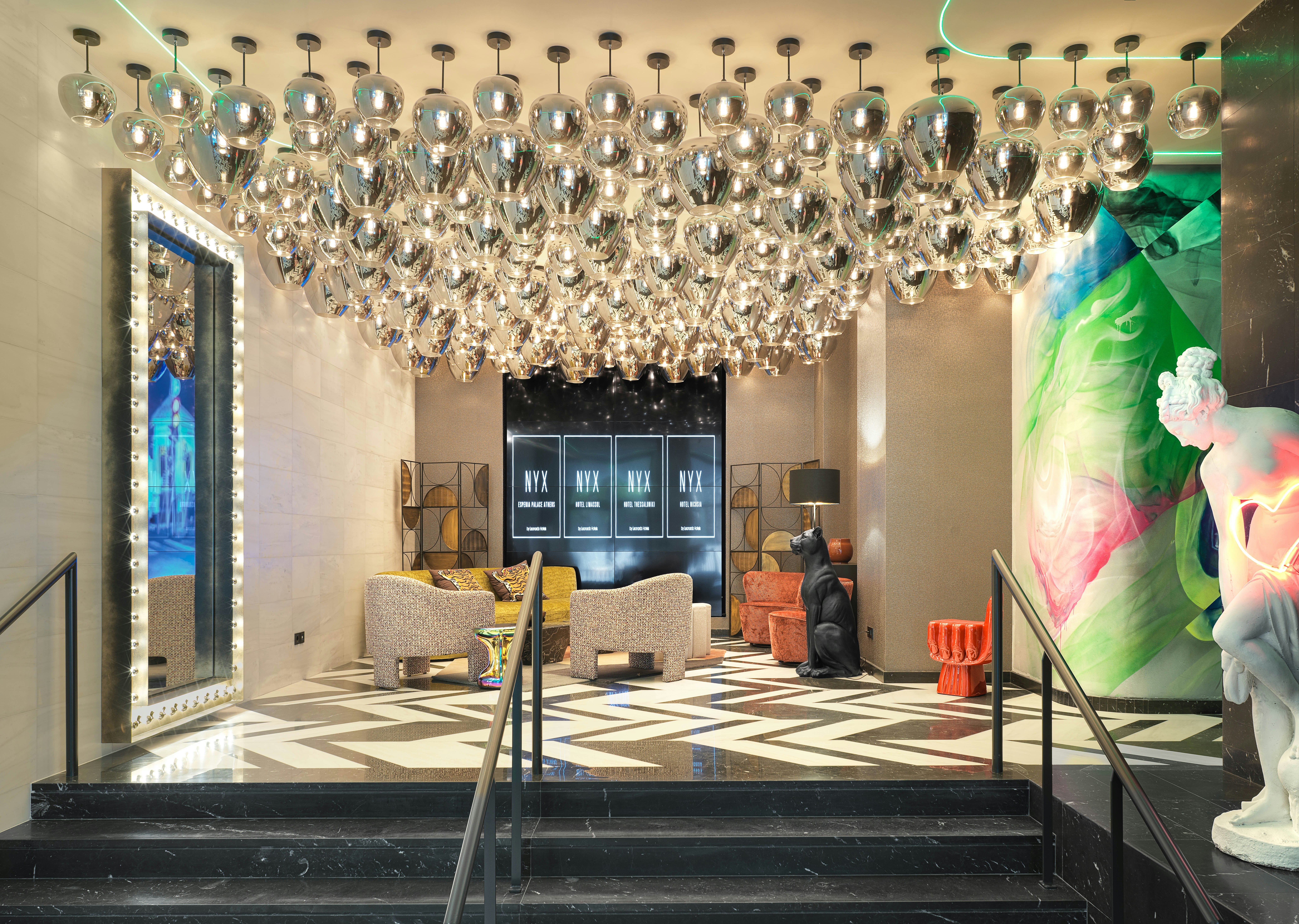 Lobby at NYX Esperia Palace Hotel Athens by Leonardo Hotels, ATHENS