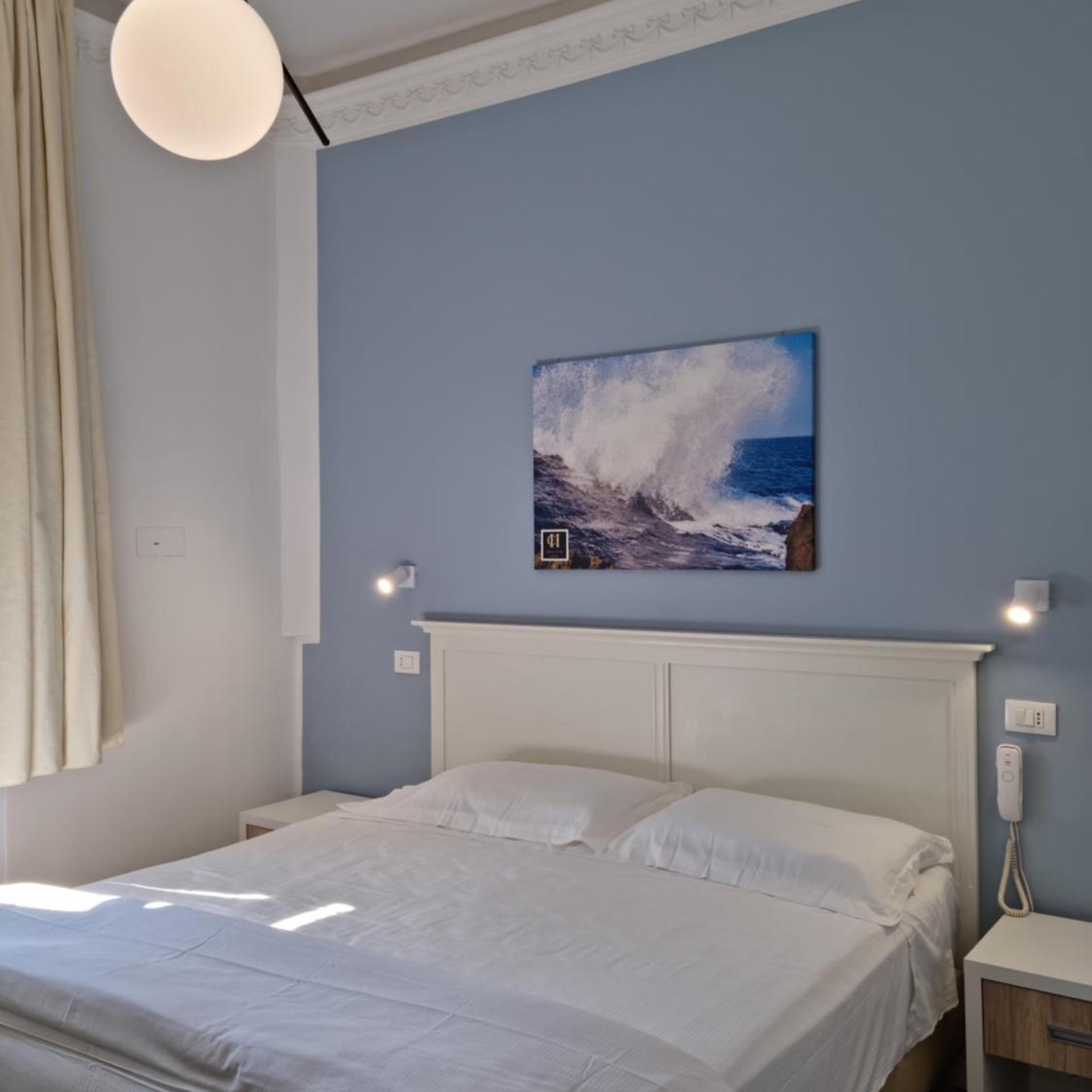 غرفة بسرير مزدوج أو سريرين منفصلين، Hotel Canali, Portofino Coast 7/10