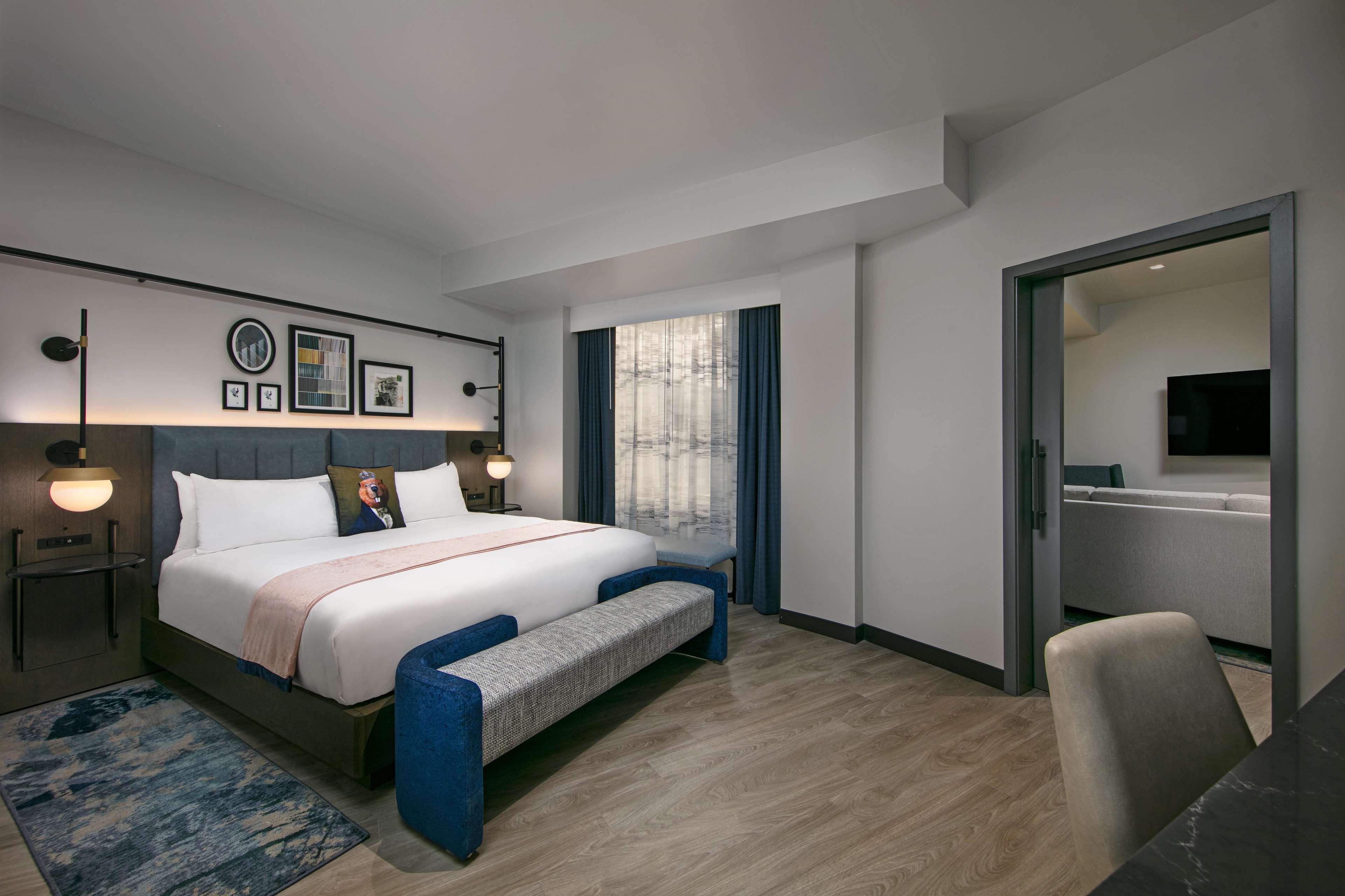 1 Bedroom, Atrium, Suite, King Bed, Atrium View, Sofa, Accessible