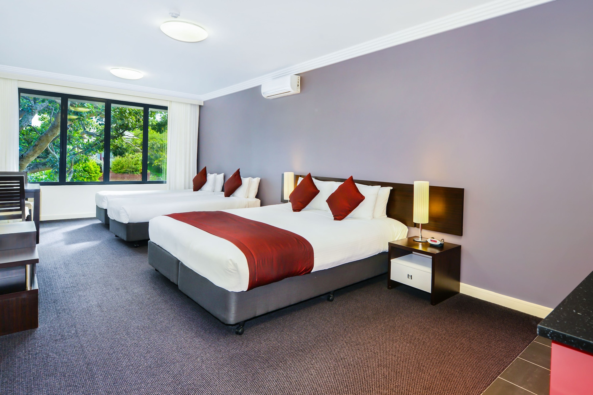 Family, King and Twin Beds
