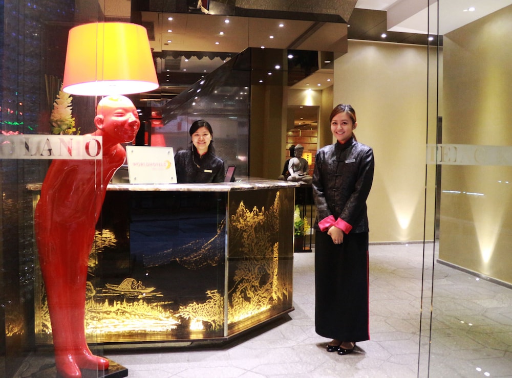 Lobby at Lan Kwai Fong Hotel, HONG KONG ISLAND