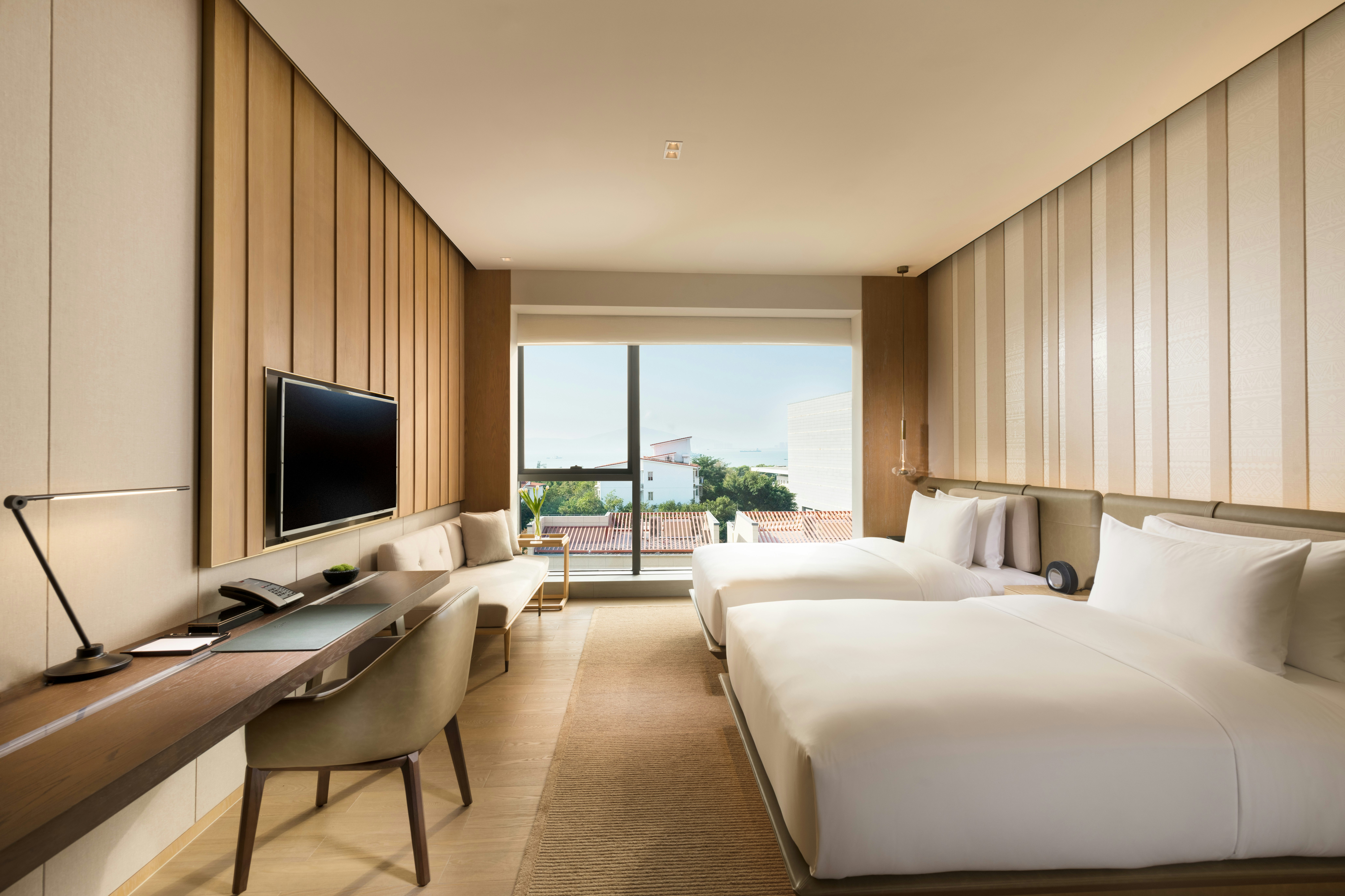 DELUXE, TWIN BEDS, SEA VIEW
