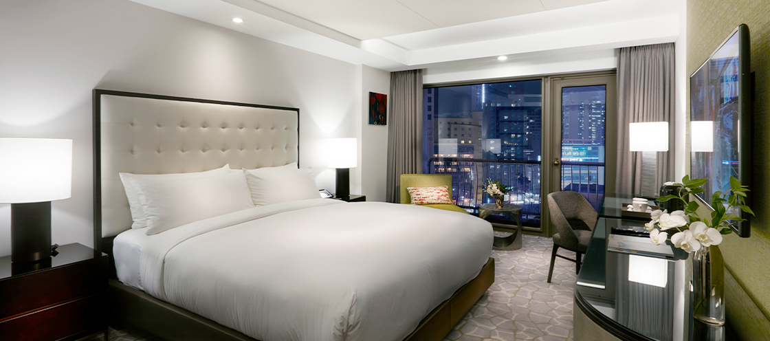 City, Deluxe, Double Bed, Main Building
