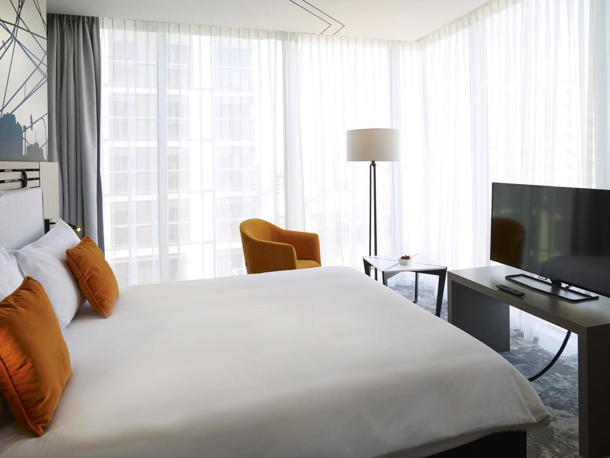 Comfortable, Double Bed, Sofa، Ibis Styles Warszawa City 5/8