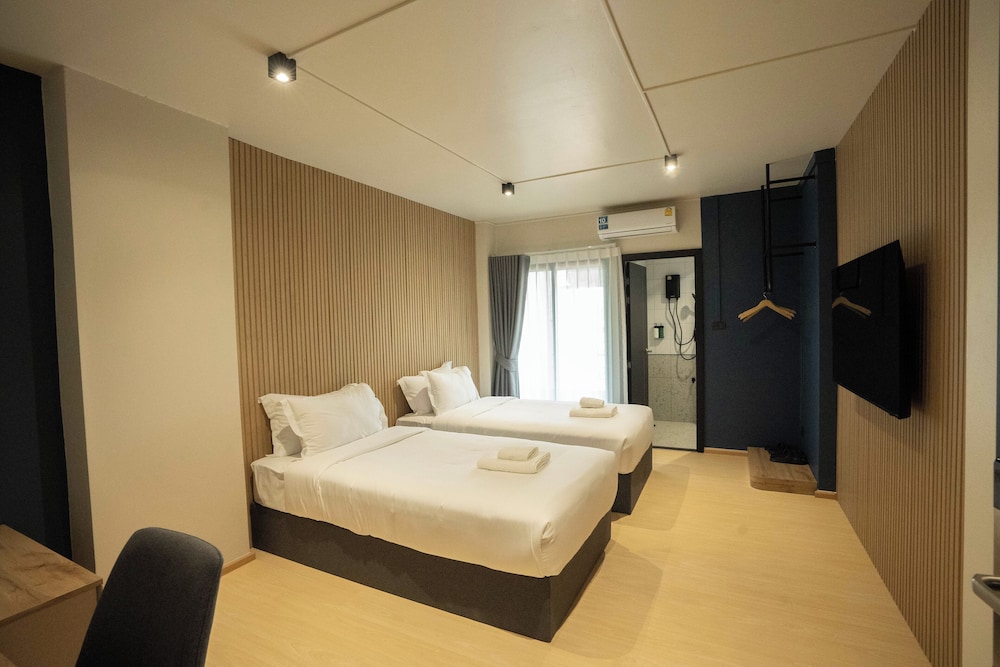 غرفة قياسية بسريرين منفصلين، Infinite Hotel at Ratchada 7/10