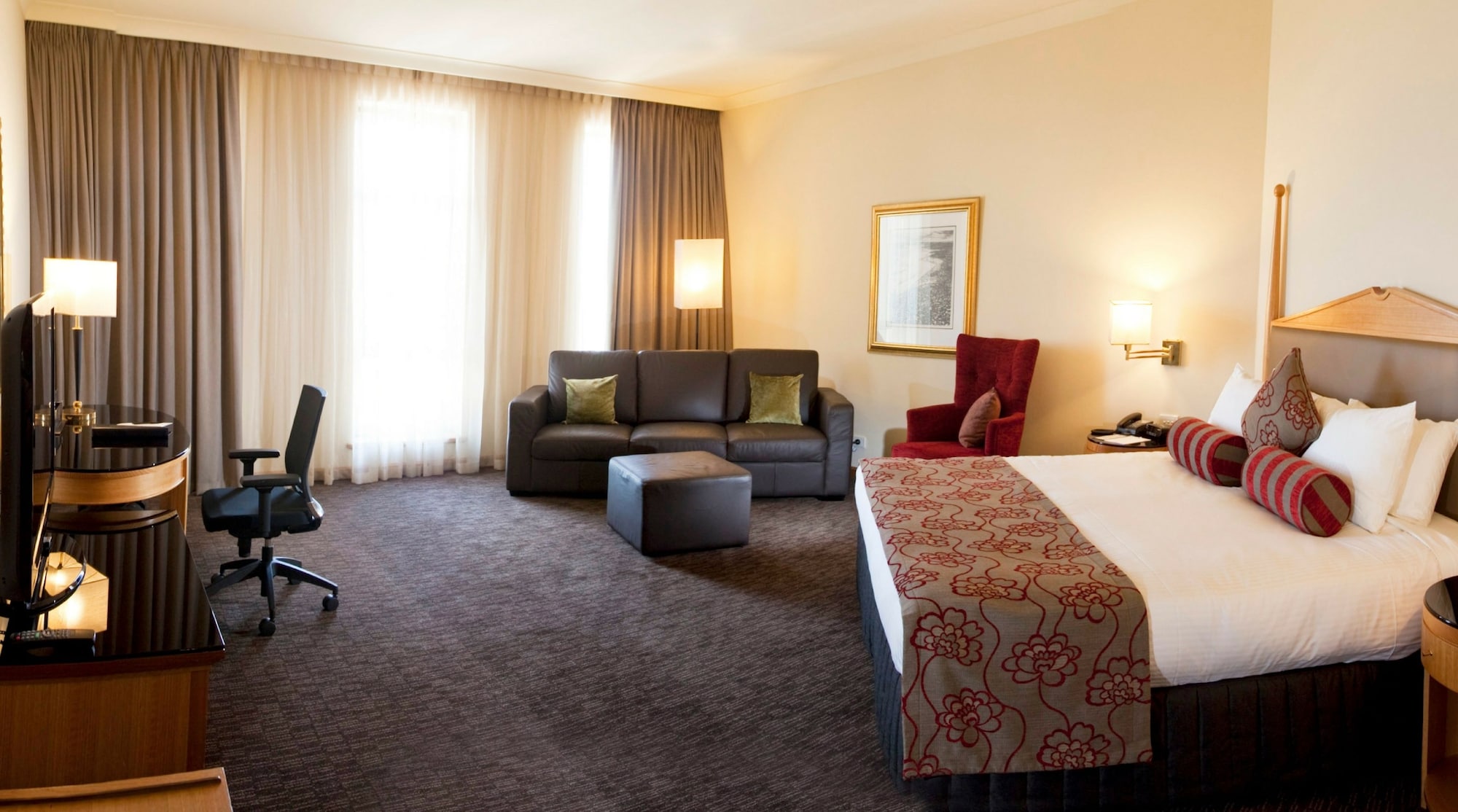 غرفة كلوب بسرير كينج، Duxton Hotel 3/5