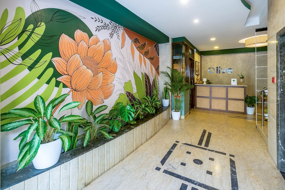 Lobby at Olive Zip Rest House Road by Embassy Group, BANGALORE