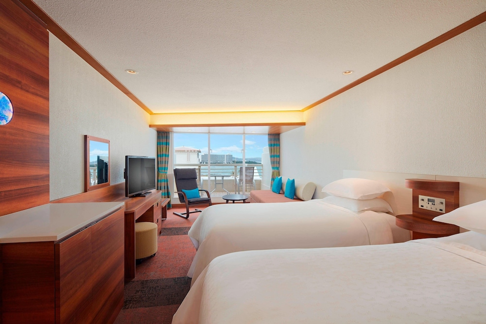Tower, Deluxe, Twin Beds, Ocean View