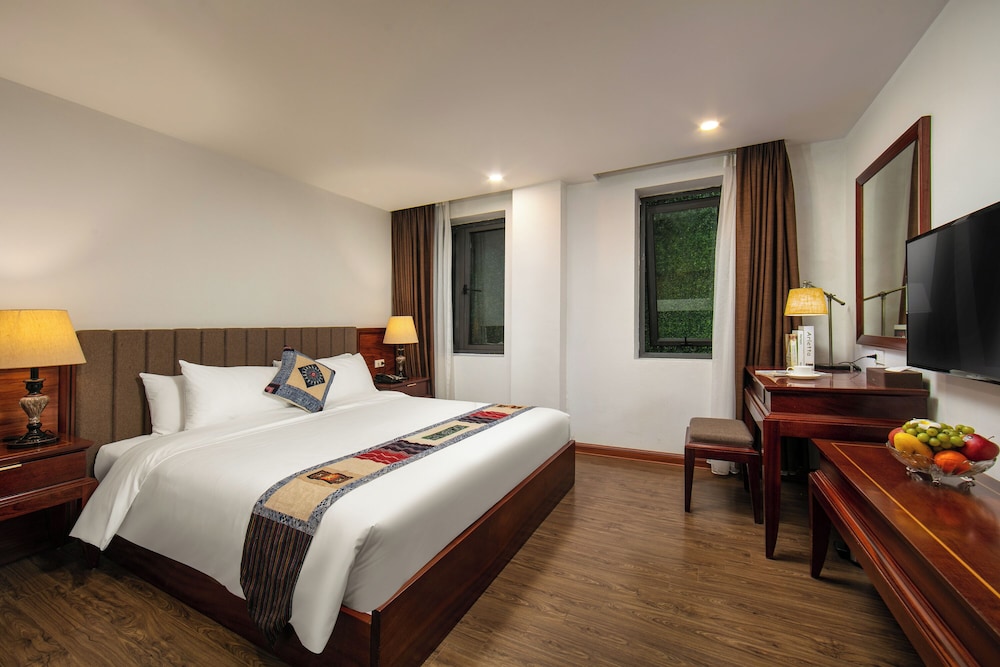 غرفة قياسية بسريرين منفصلين، Bamboo Sapa Hotel 4/7