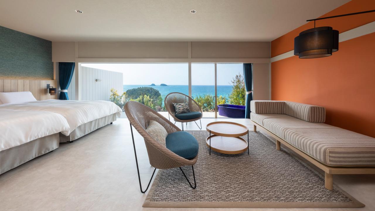 Premium, Deluxe, Ocean View, Outdoor Bath