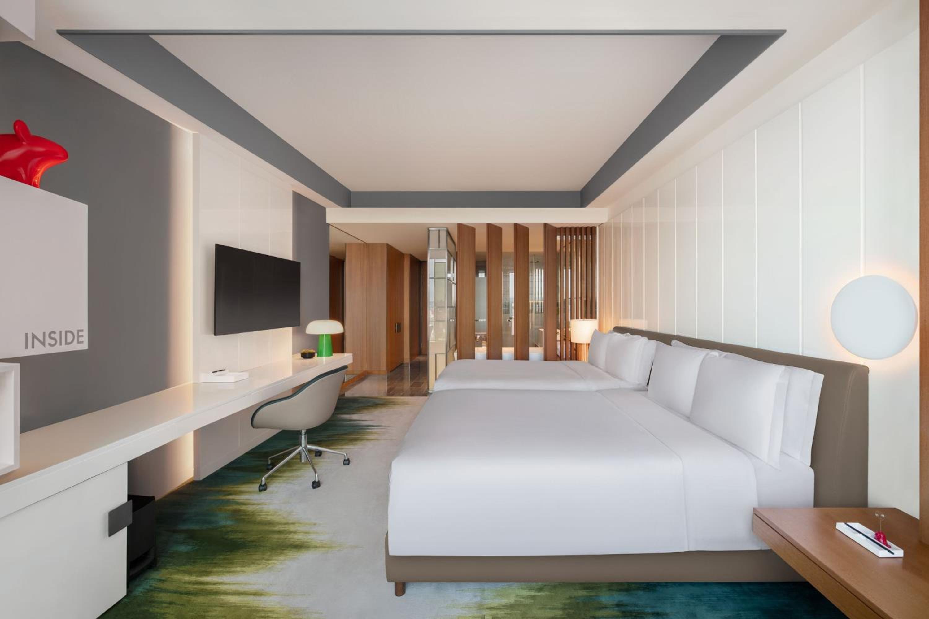 Fabulous, Guest Room, 2 Double Beds, City View