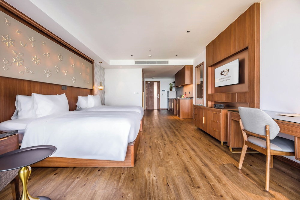 Ocean, Deluxe, Studio, Twin Beds