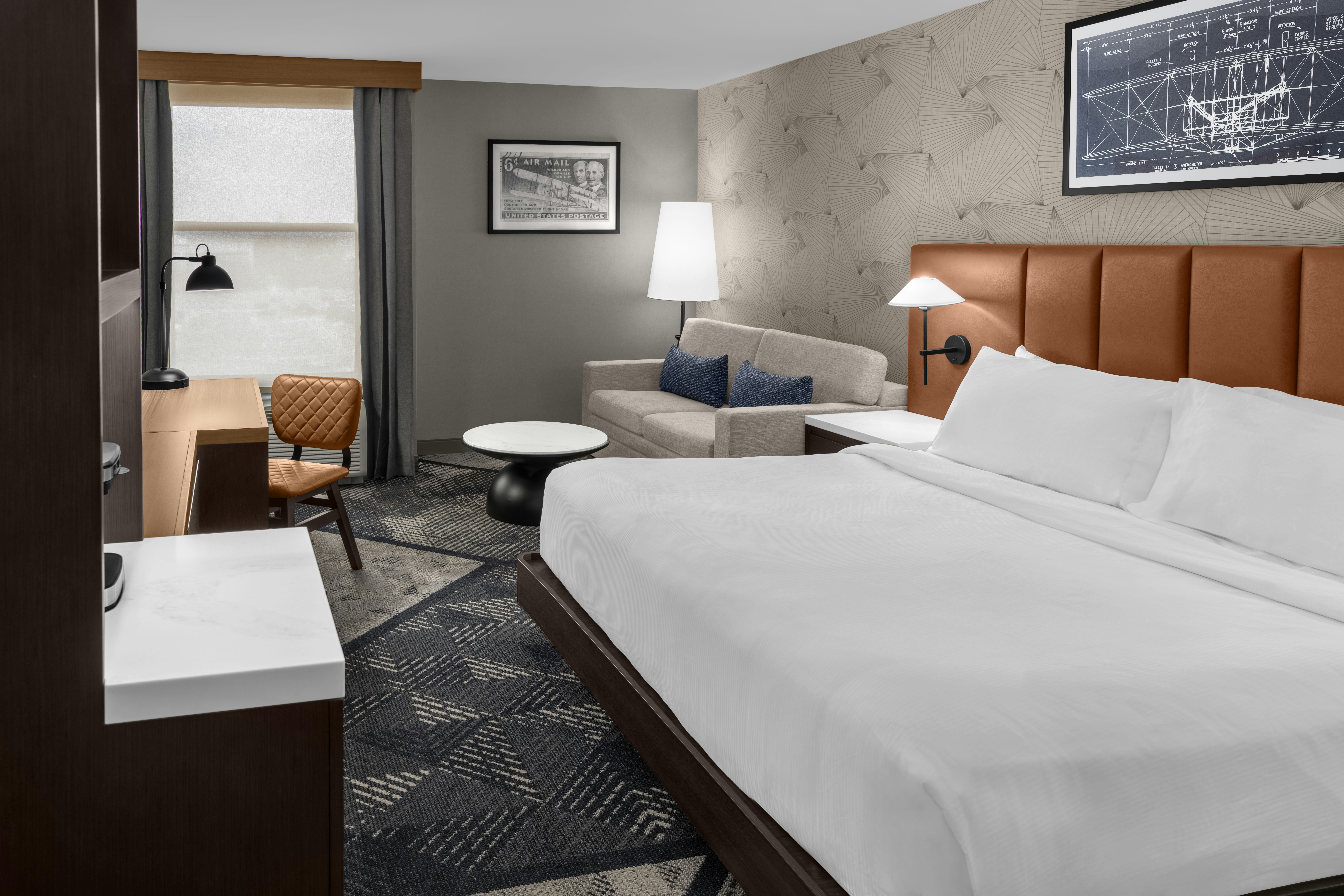 Room, King Bed, Sofa