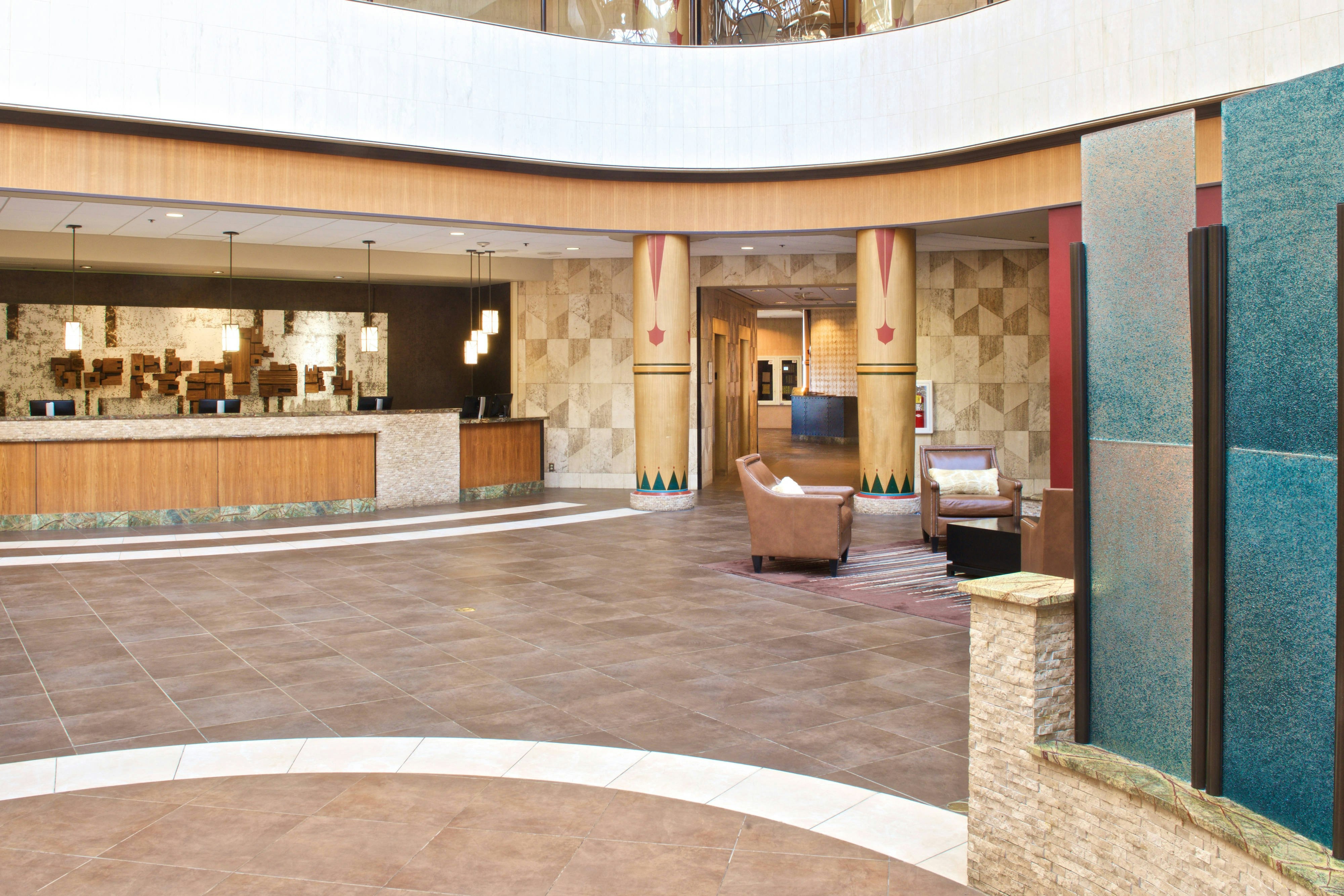 Lobby at Sheraton Anchorage Hotel, ANCHORAGE - AK