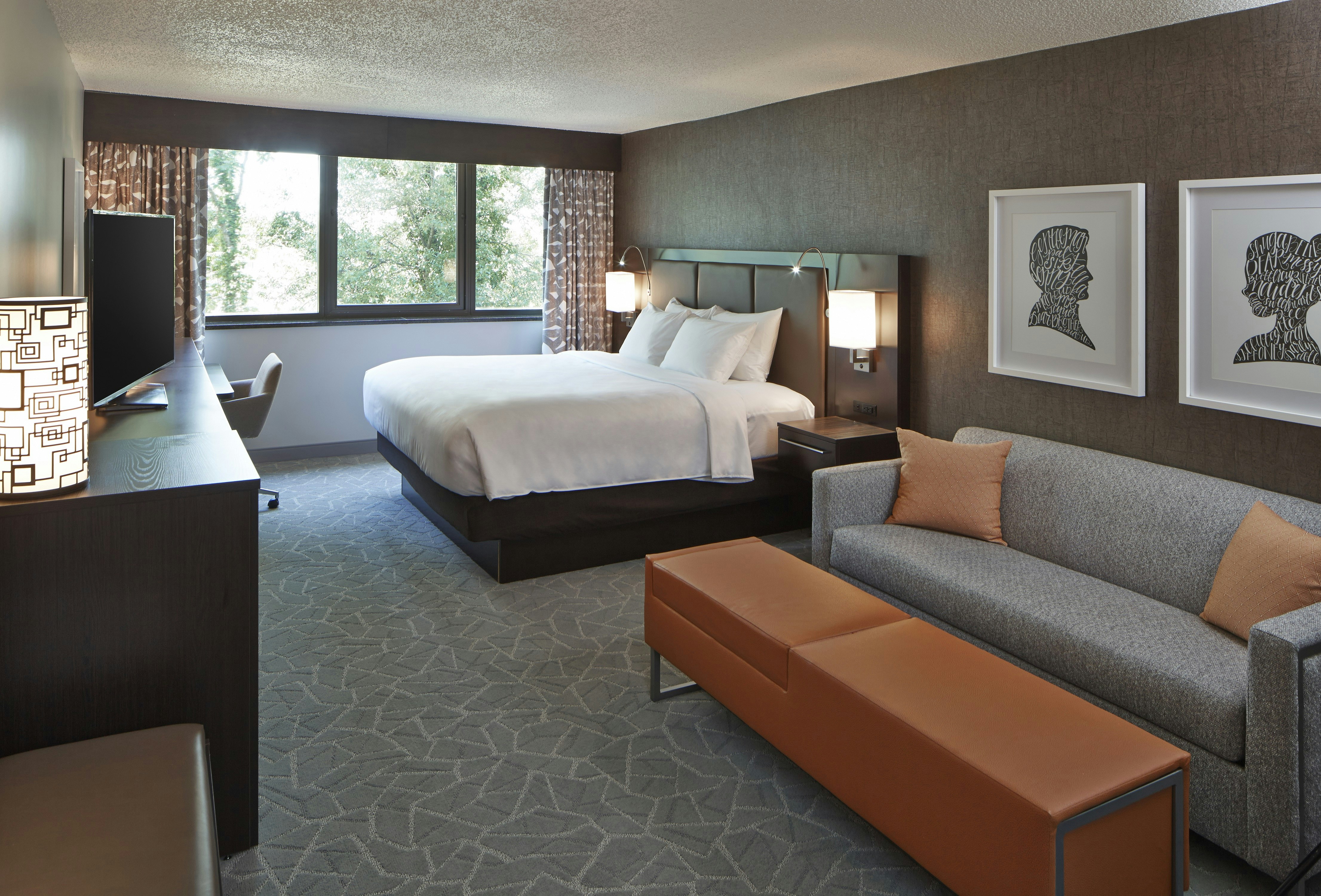 Room, King Bed, Sofa