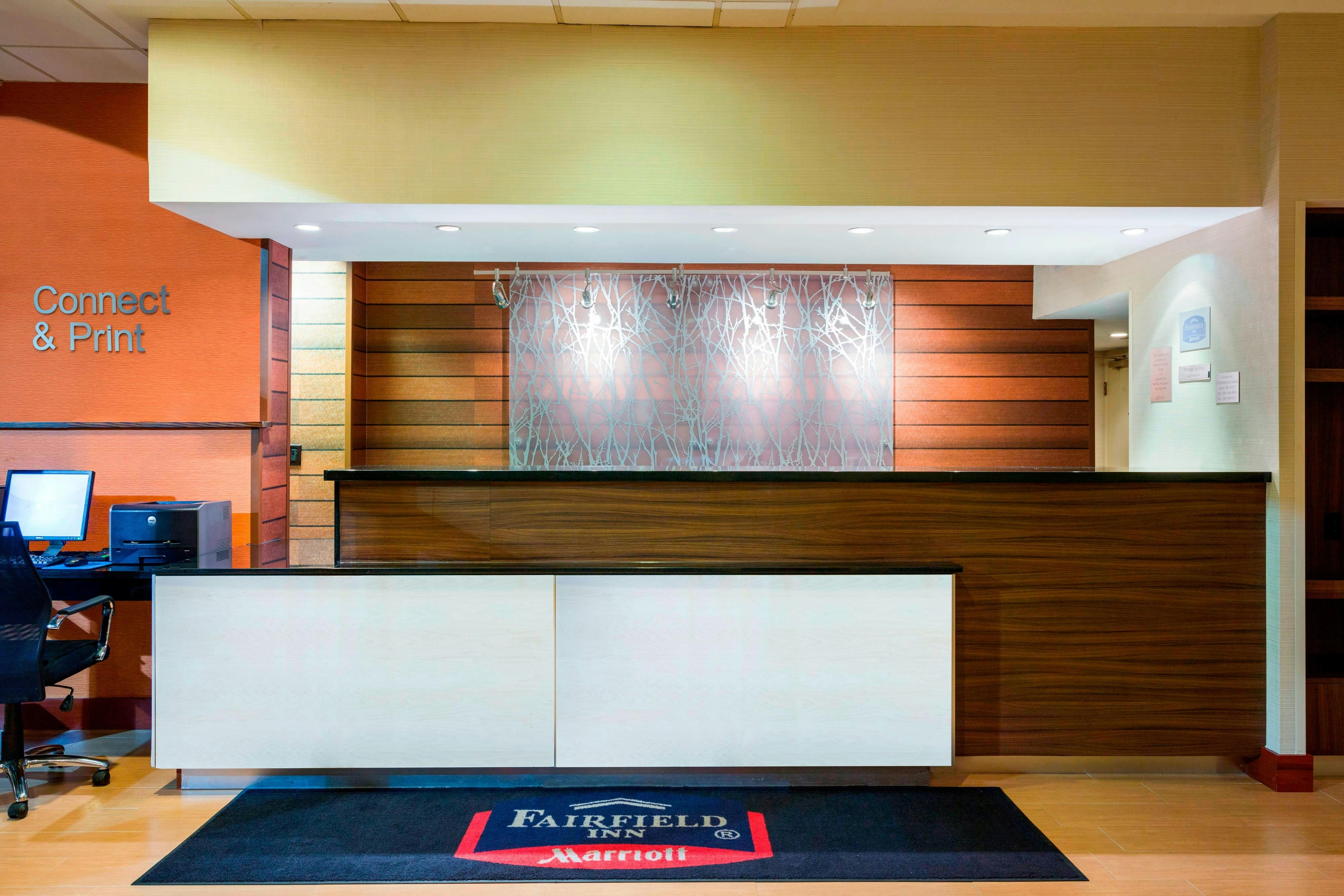 Lobby at Fairfield Inn By Marriott Laurel, LAUREL - MD