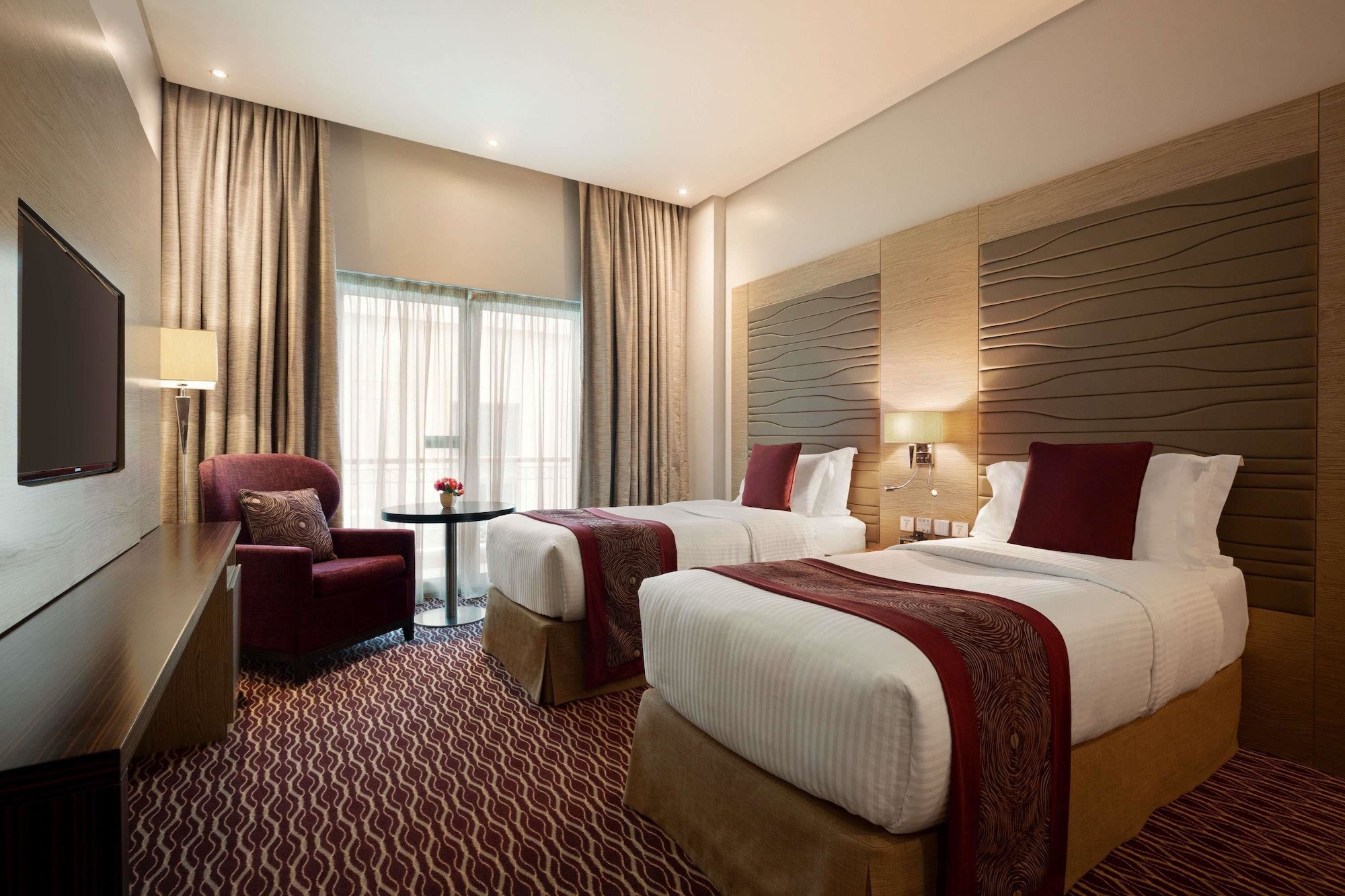 Superior, Twin Beds, Smoking, Ramada Resort by Wyndham Manama Seef 2/5