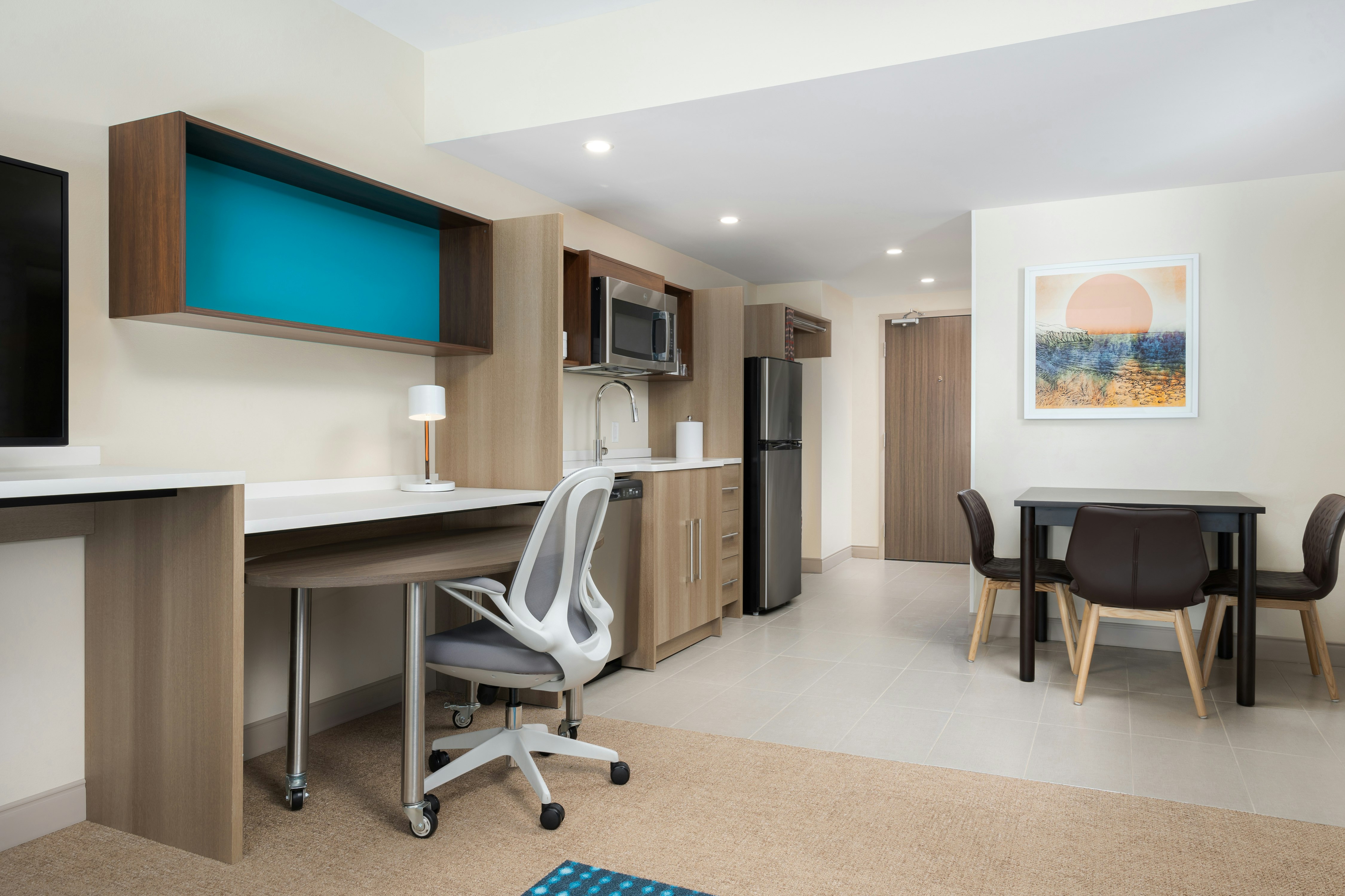 جناح بسرير كوين بغرفة نوم واحدة، Home2 Suites by Hilton Boston Franklin 2/2