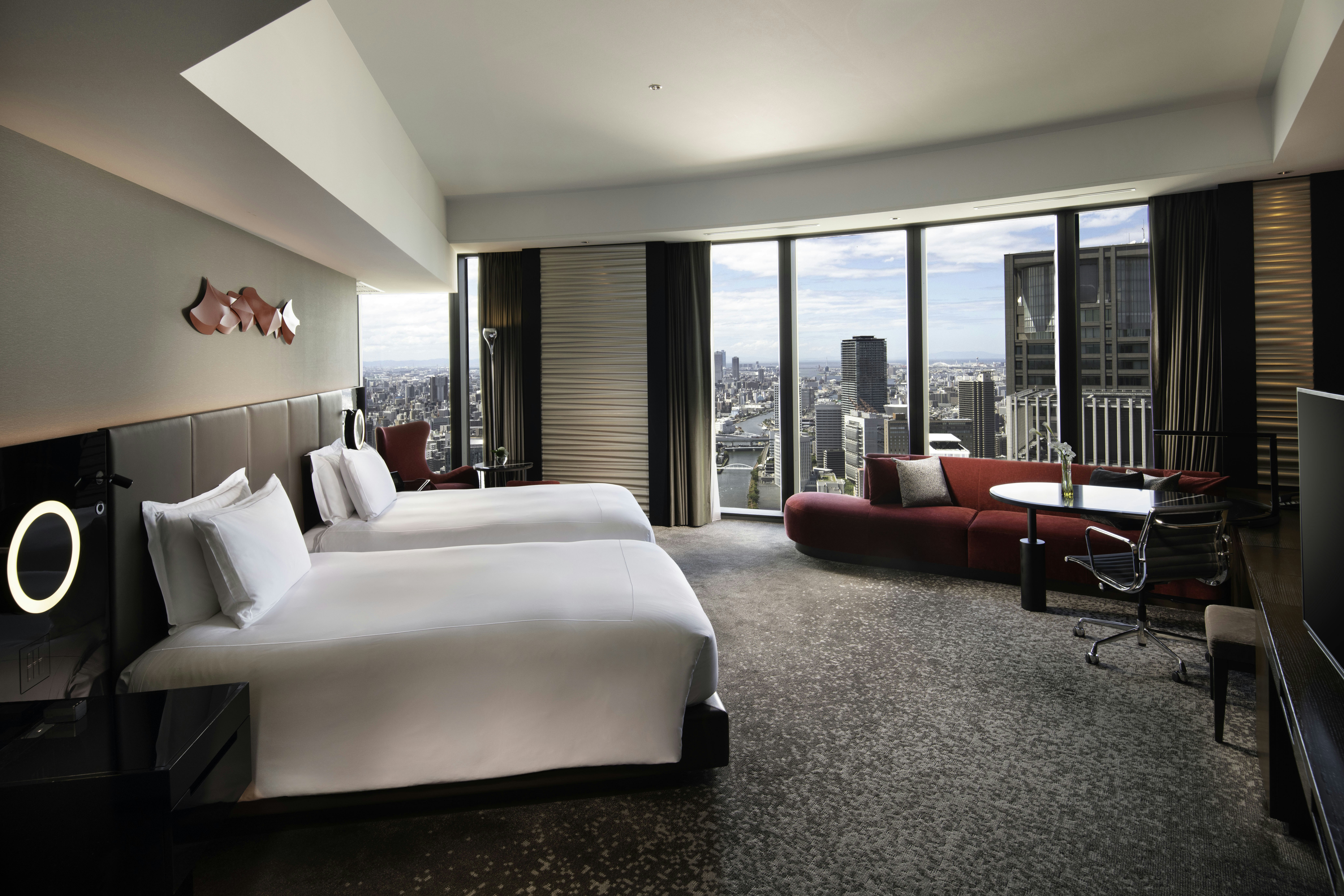 Junior Suite, Twin Beds, Corner